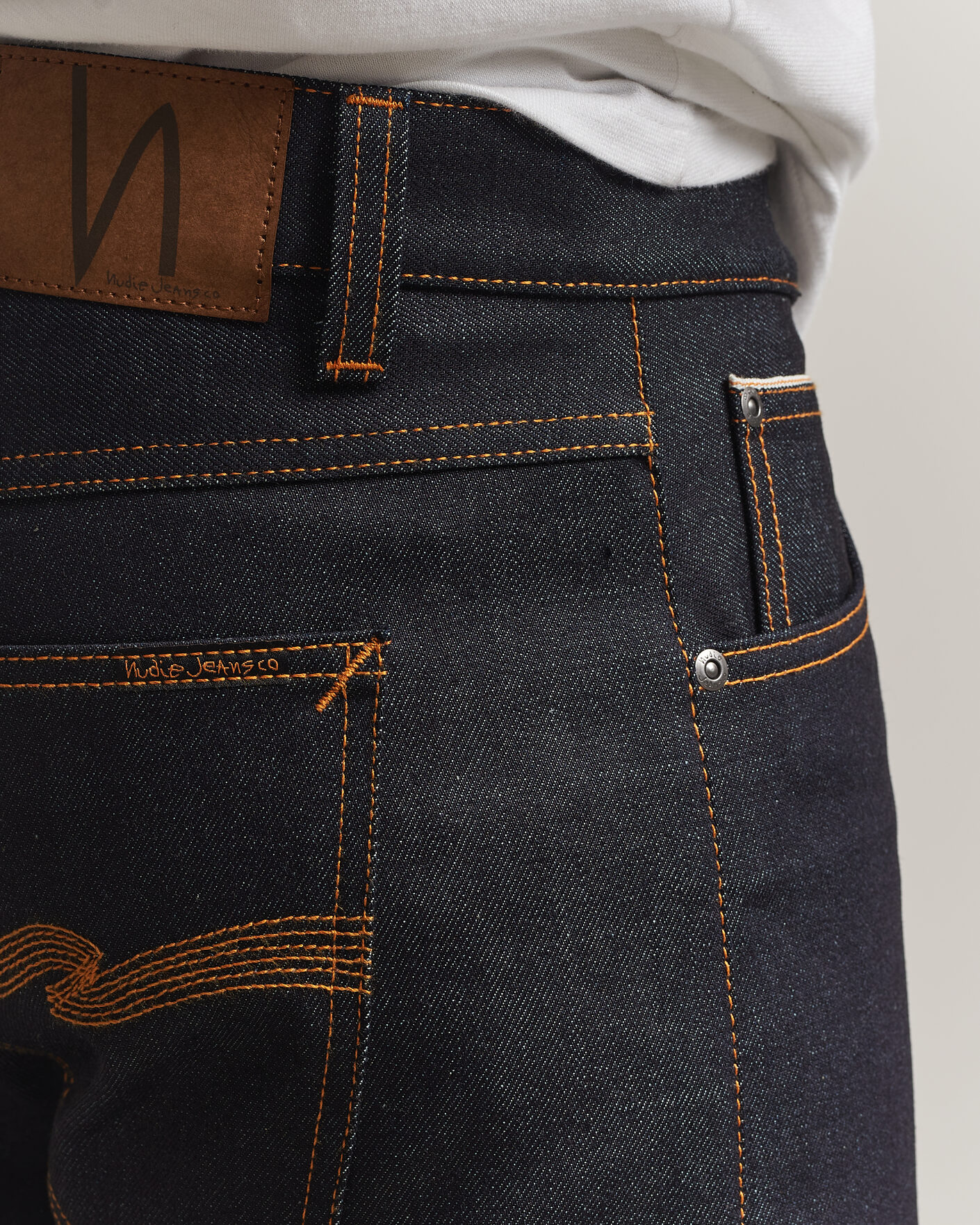 Mies | Farkut | Nudie Jeans | Solid Ollie Jeans Dry Japan Selvage
