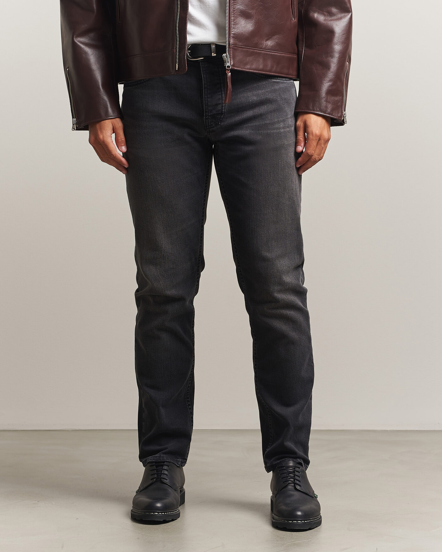 Mies | Farkut | Nudie Jeans | Solid Ollie Jeans Black Mist