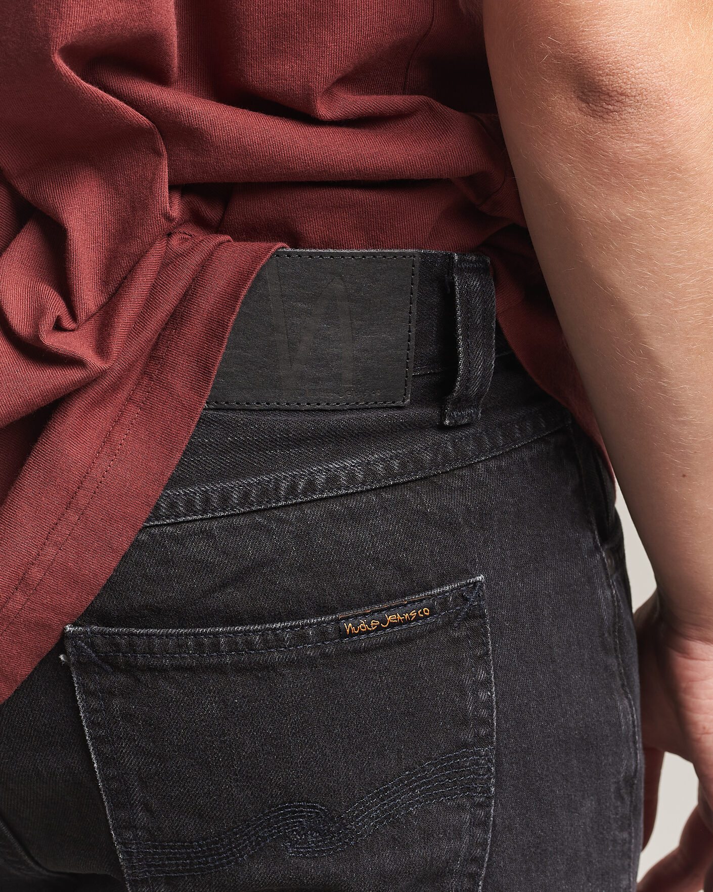 Mies | Farkut | Nudie Jeans | Steady Eddie II Jeans Black Fog