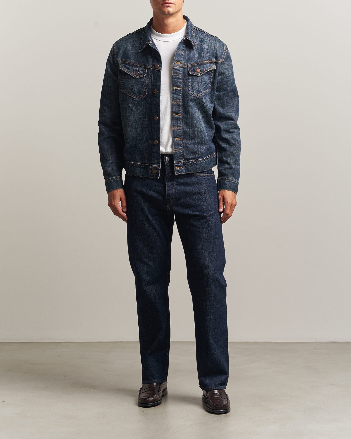 Mies | Takit | Nudie Jeans | Conny Denim Jacket Big Wave Blue