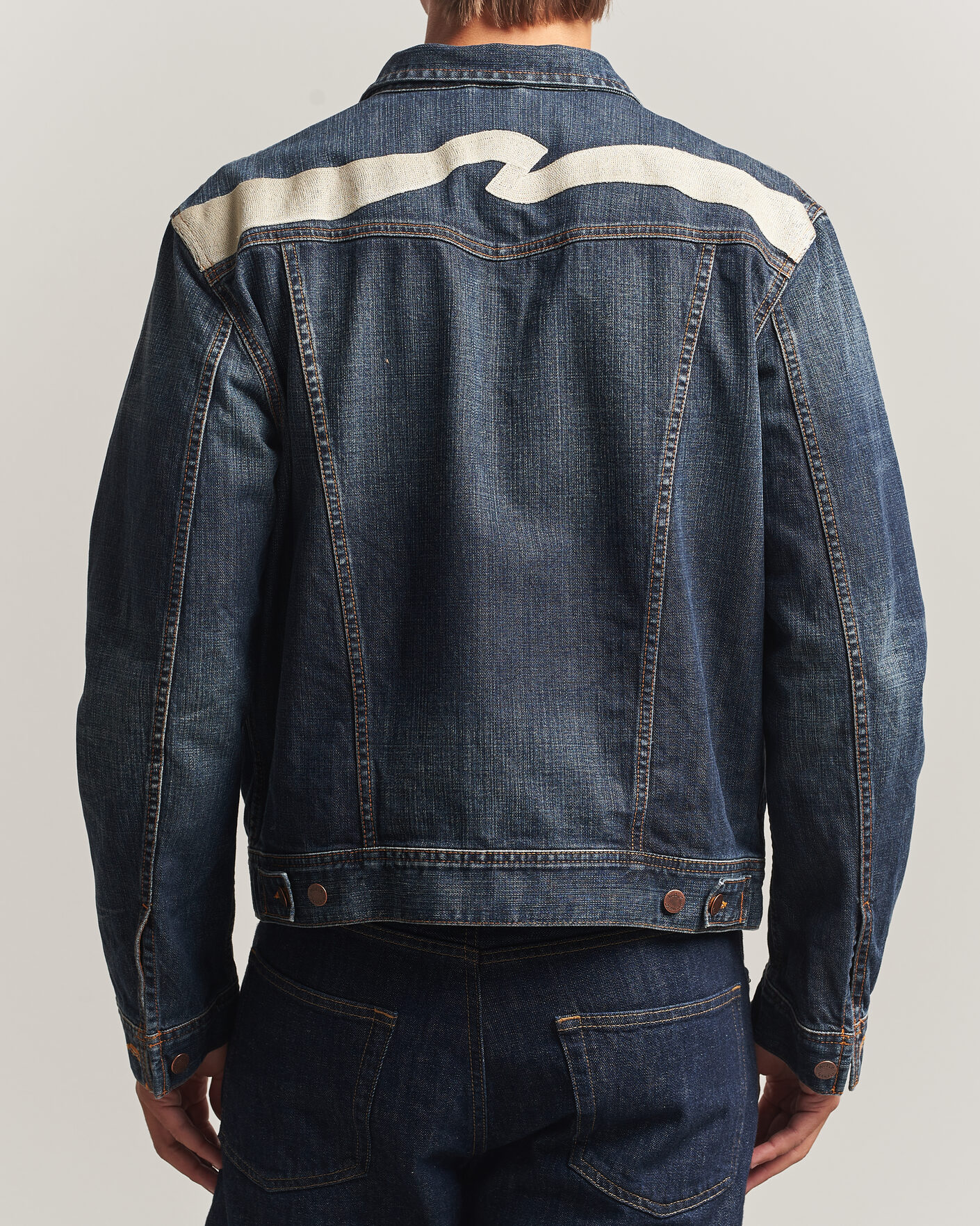 Mies | Takit | Nudie Jeans | Conny Denim Jacket Big Wave Blue