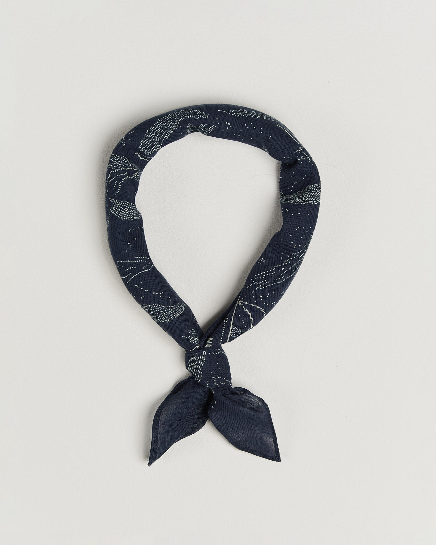 Mies | Huivit | Nudie Jeans | Ingrid Printed Bandana Blue