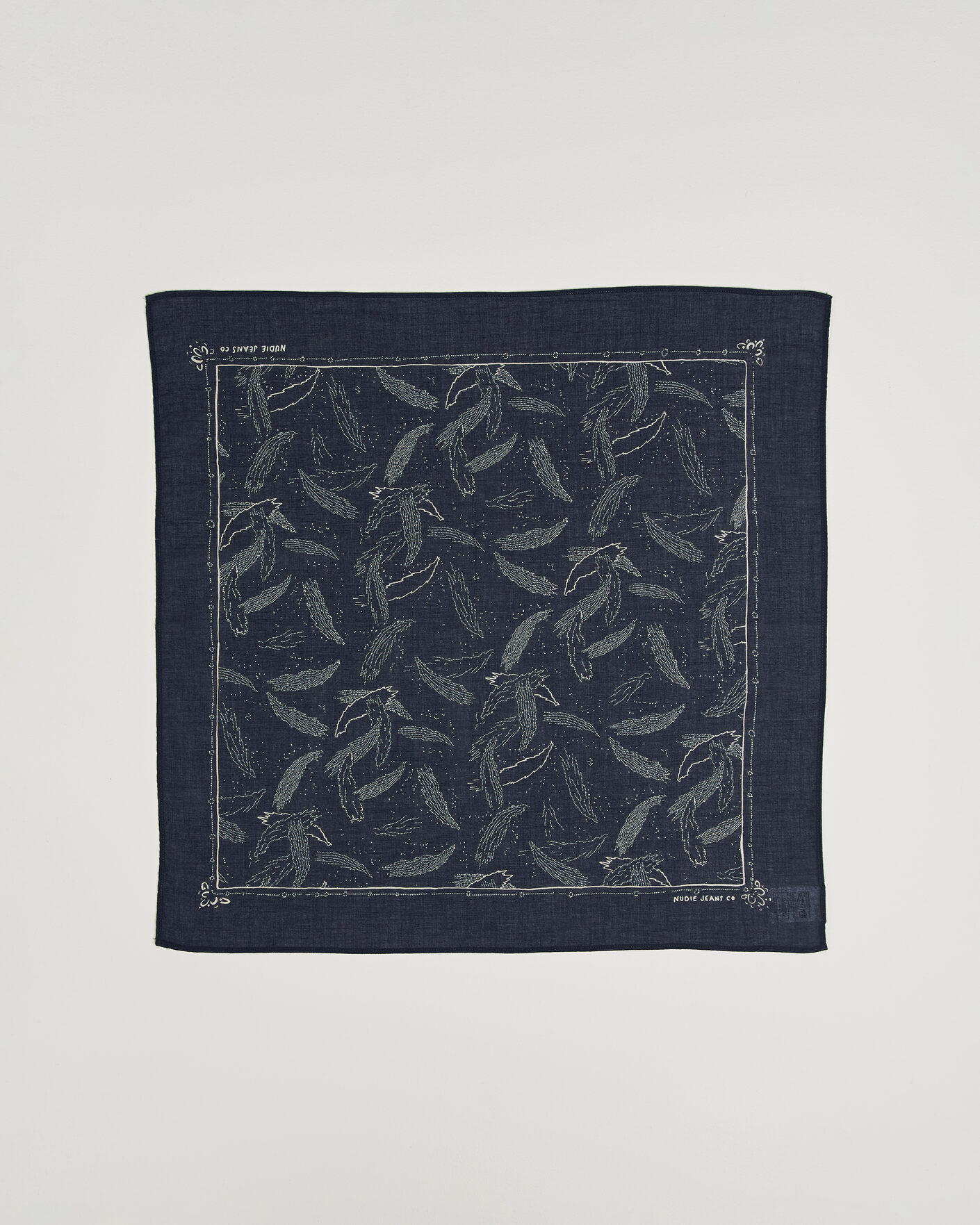 Mies | Huivit | Nudie Jeans | Ingrid Printed Bandana Blue