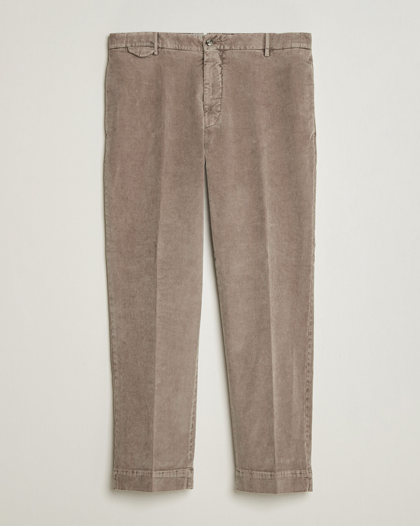 Mies | Housut | Santaniello | Corduroy Trousers Taupe