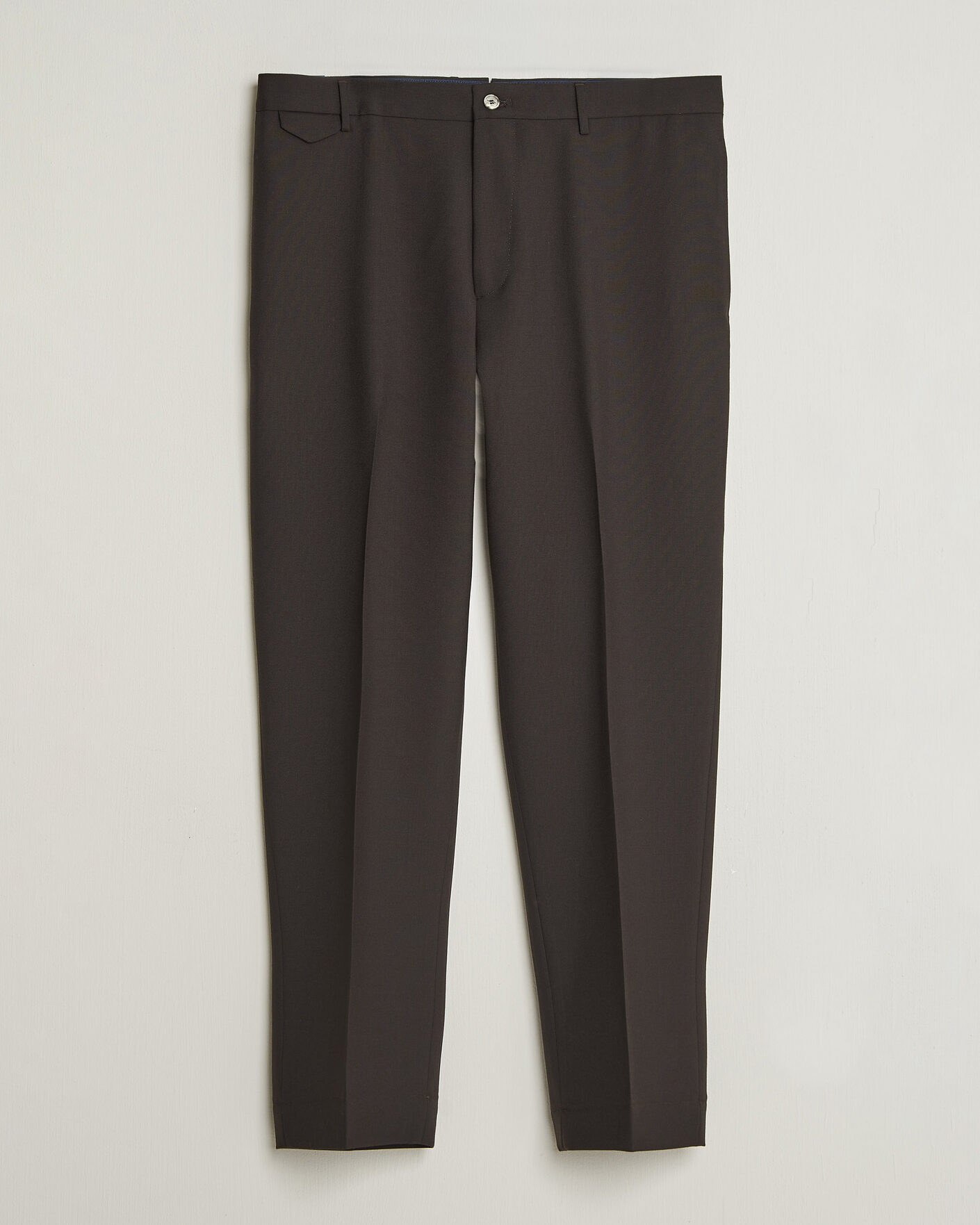 Mies | Housut | Santaniello | Wool Trousers Brown