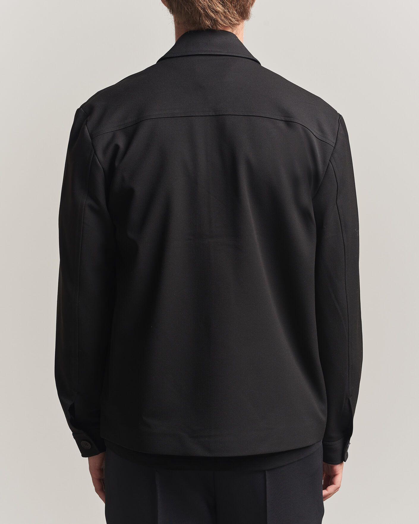 Mies | Kauluspaidat | LES DEUX | Marsielle Hybrid Jacket Black