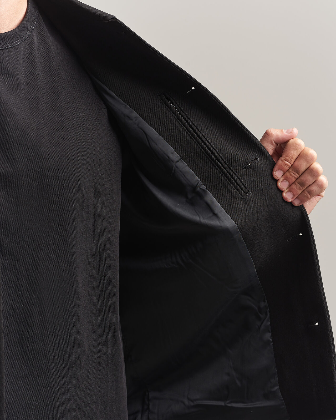 Mies | Kauluspaidat | LES DEUX | Marsielle Hybrid Jacket Black