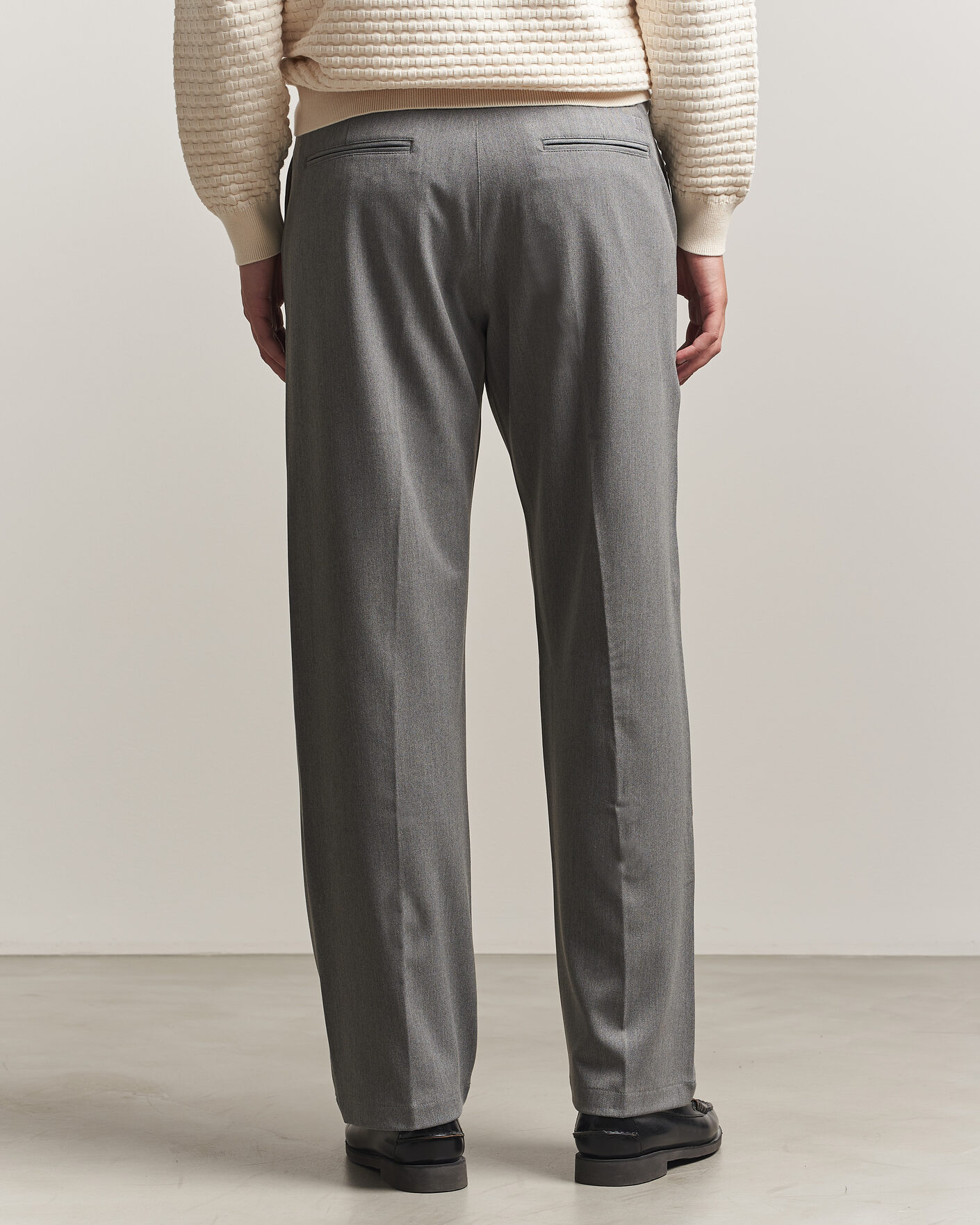 Mies | Housut | LES DEUX | Como Solid Slack Pants Grey Melange