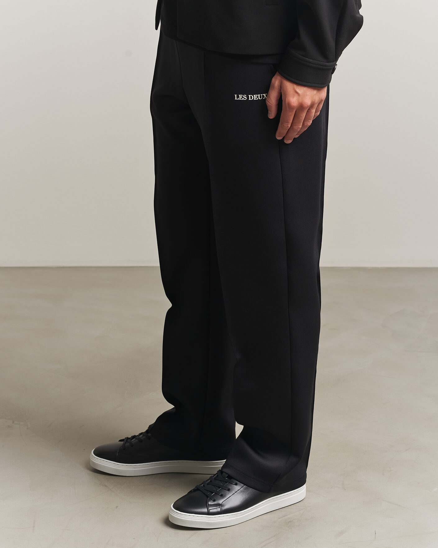 Mies | Tennarit | LES DEUX | Signature Leather Sneaker Black