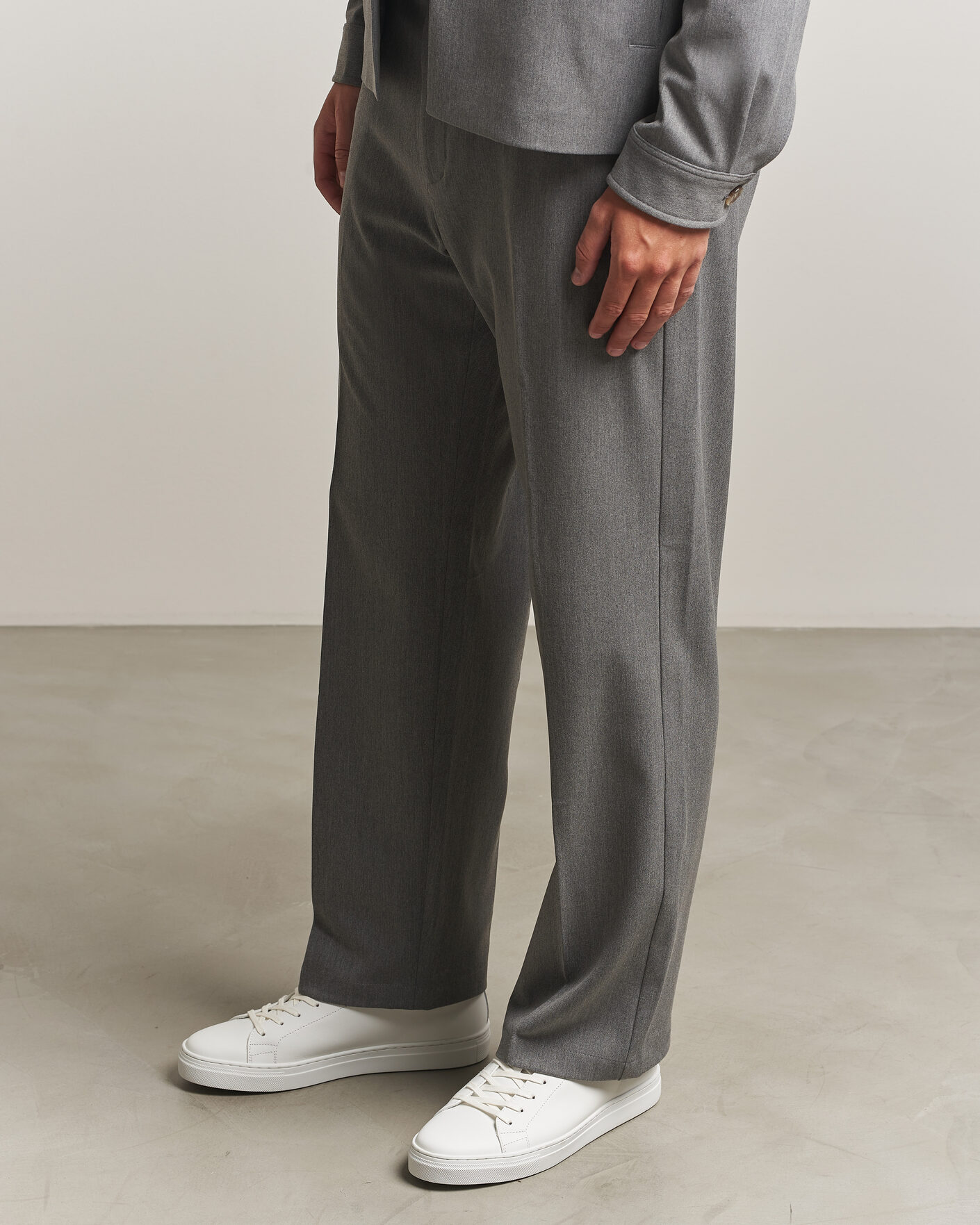 Mies | Tennarit | LES DEUX | Signature Leather Sneaker White
