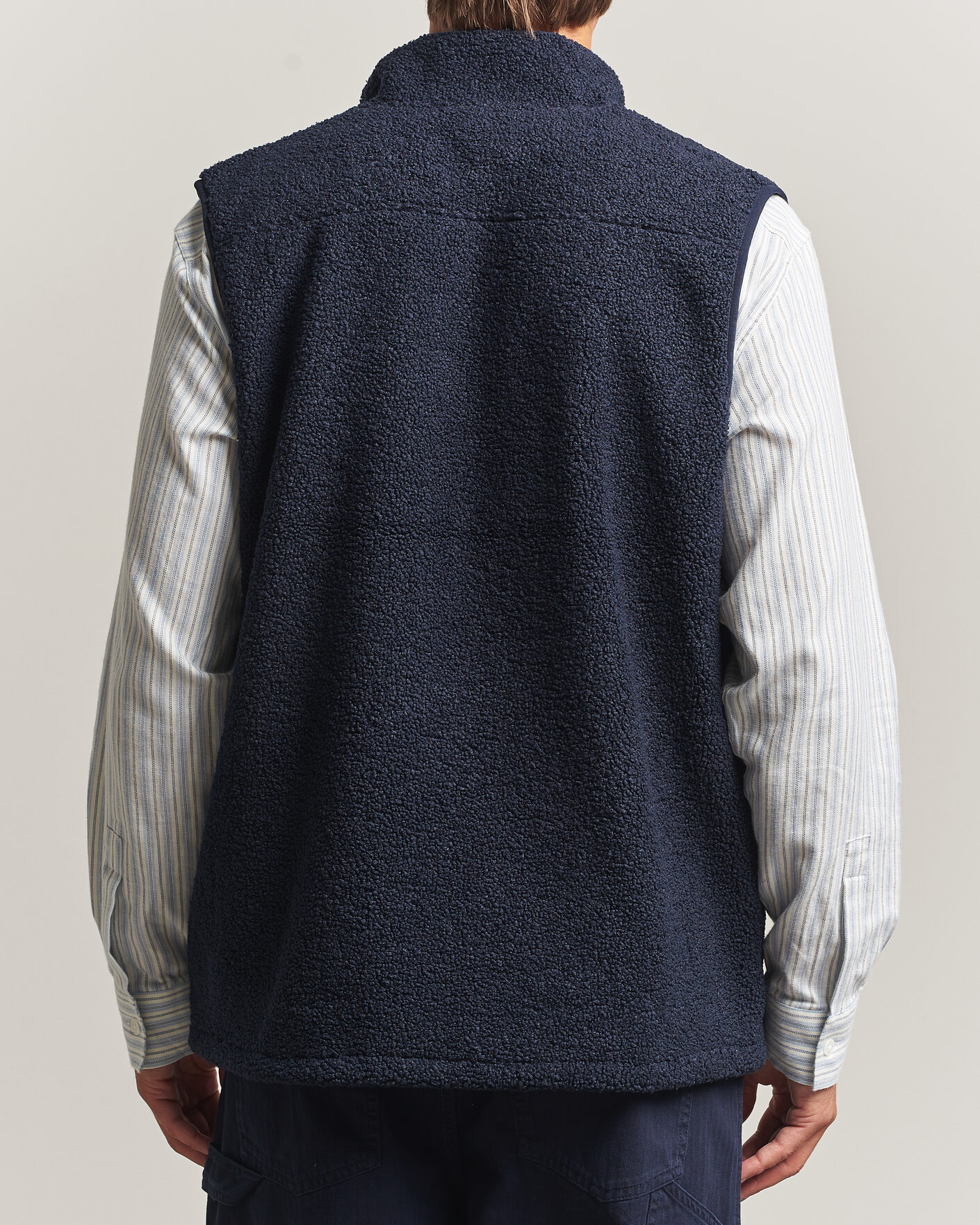 Mies | Ulkoliivit | LES DEUX | Patch Teddy Vest Dark Navy
