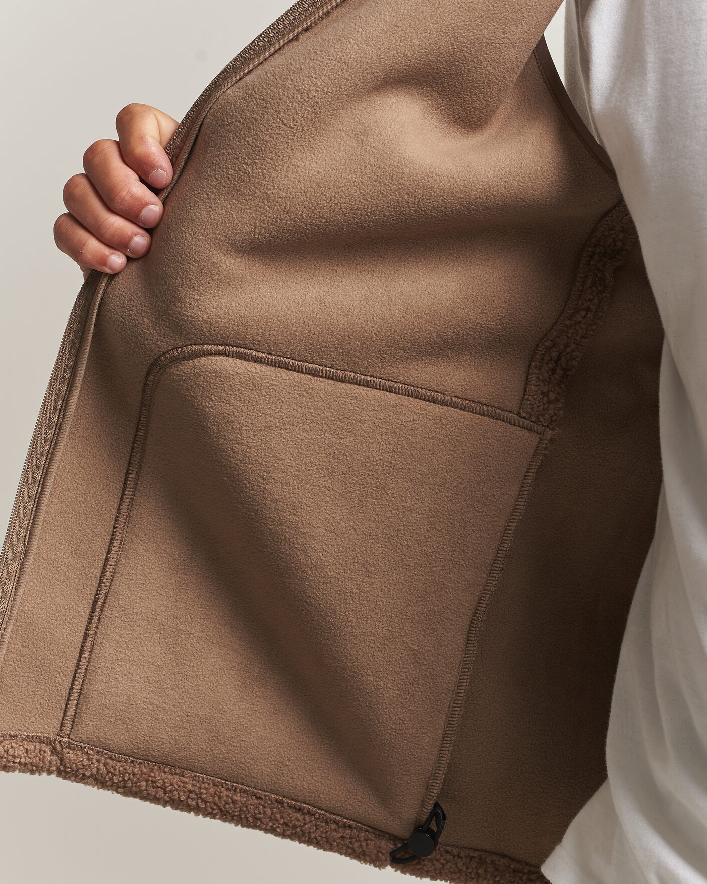 Mies | Ulkoliivit | LES DEUX | Patch Teddy Vest Caribou