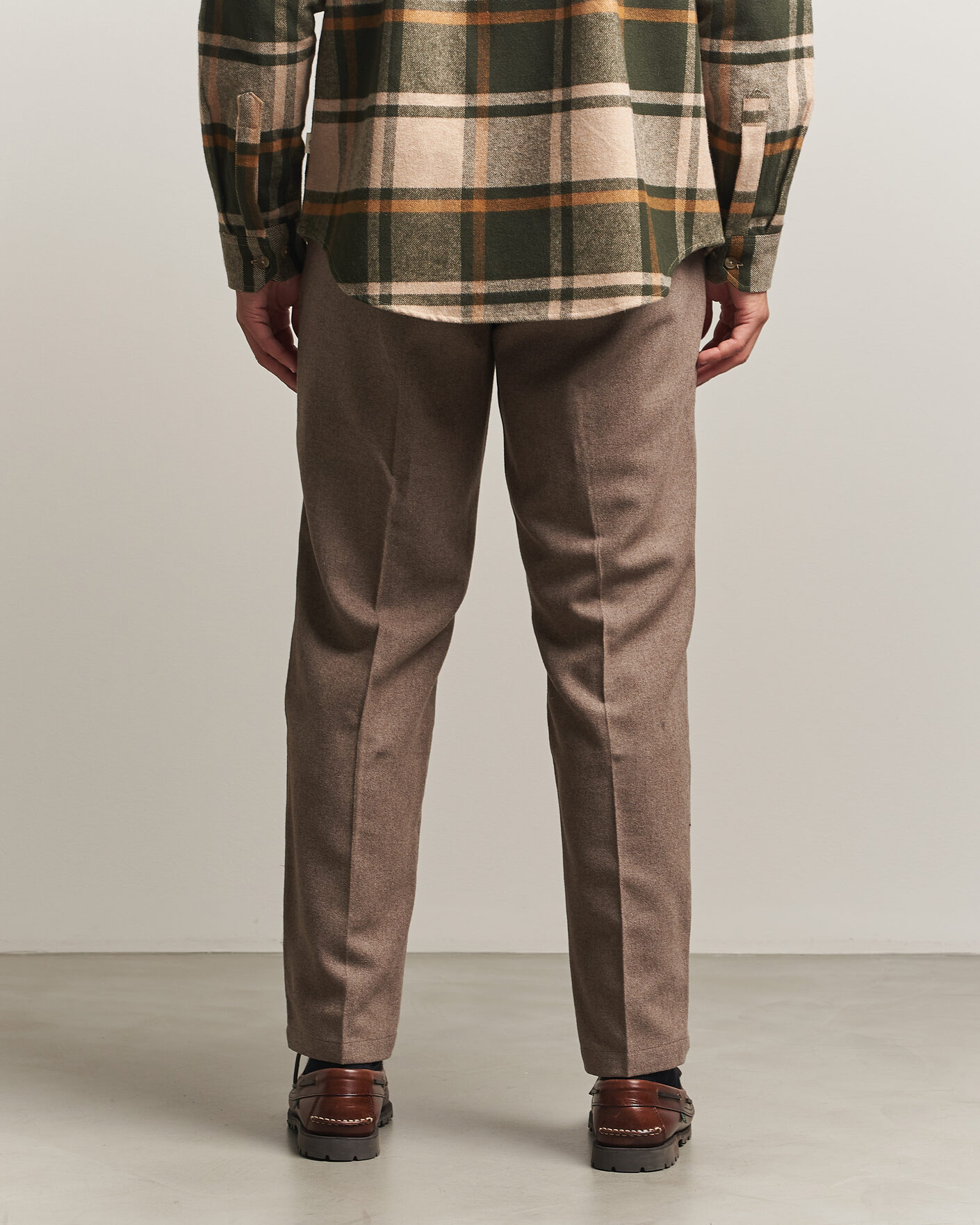 Mies | Housut | LES DEUX | Wool Reg Suit Pants Caribou