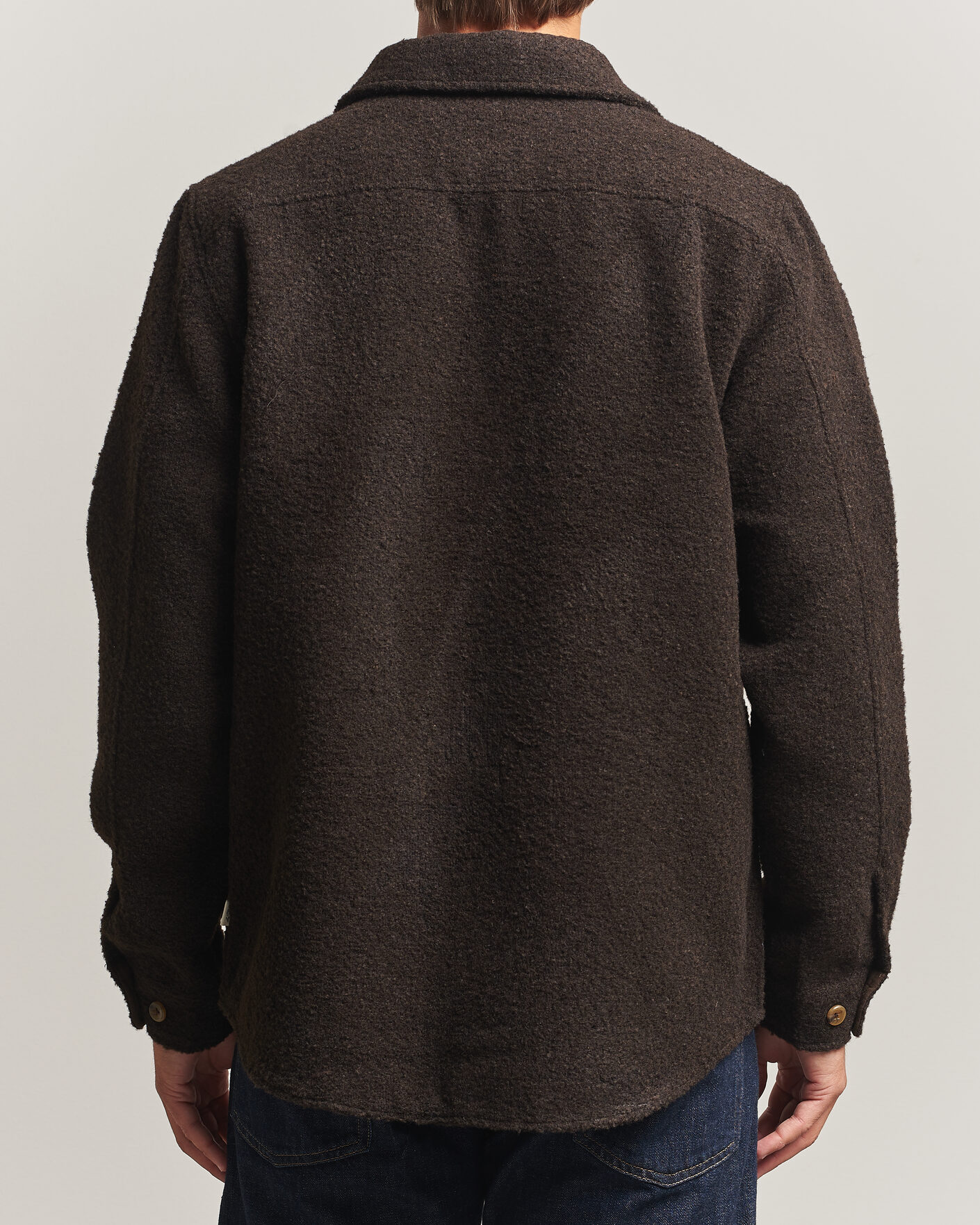Mies | Kauluspaidat | LES DEUX | Boucle Overshirt Delicioso