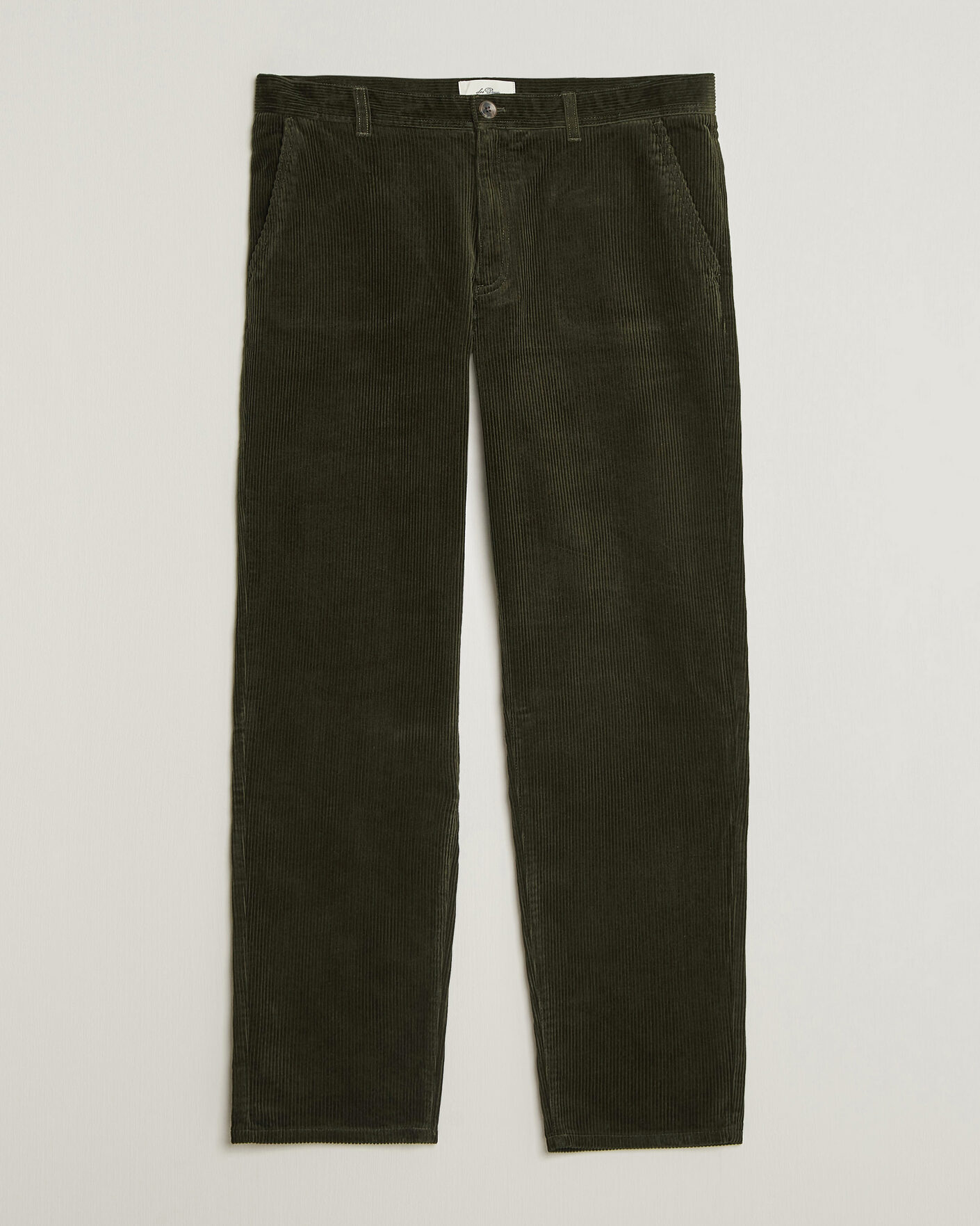 Mies | Housut | LES DEUX | Corduroy Tapered Pants Rosin Green