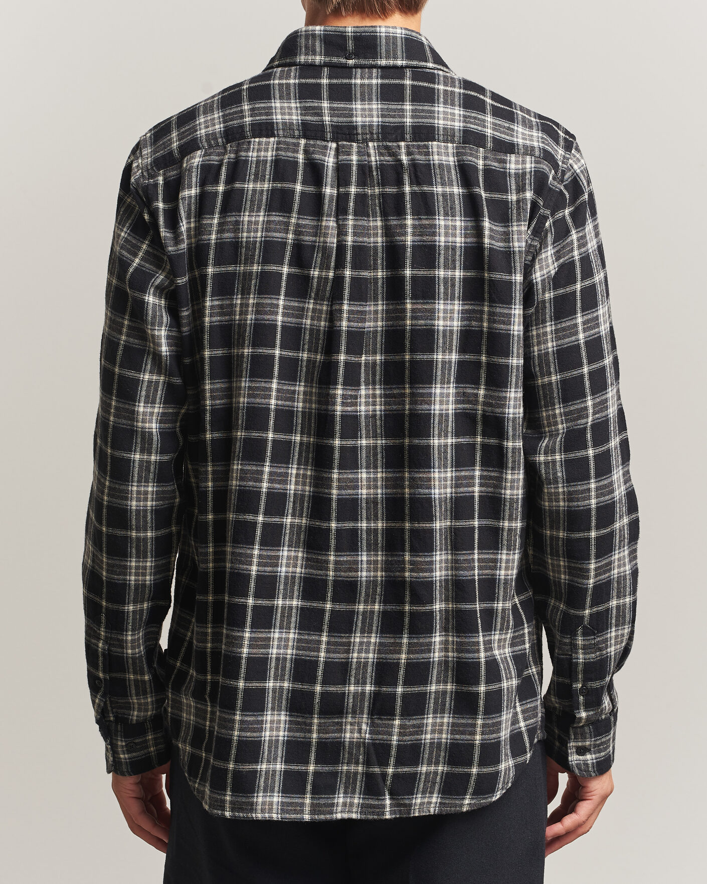 Mies | Kauluspaidat | LES DEUX | Vintage Check Shirt Black