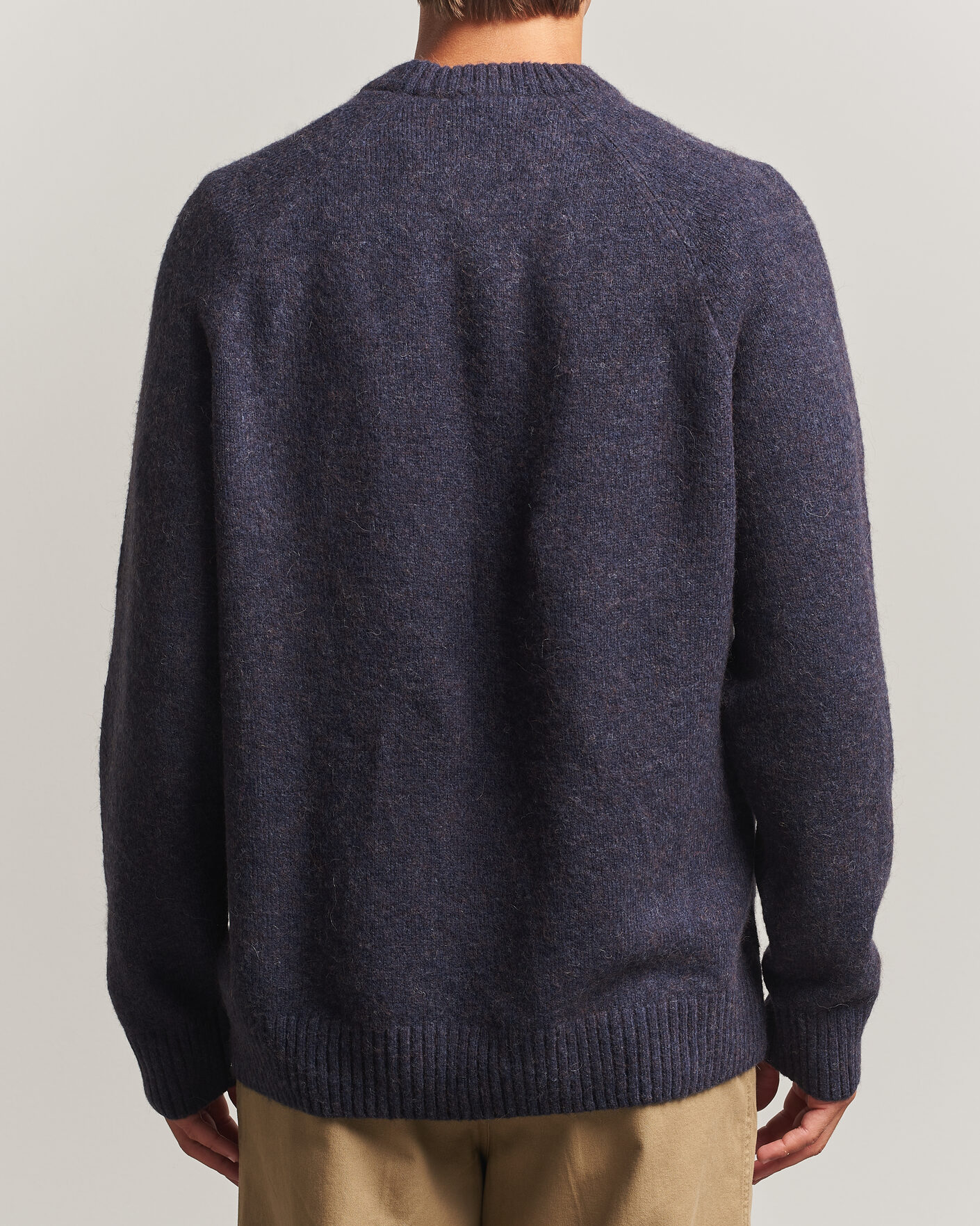 Mies | Puserot | LES DEUX | Soft Roundneck Knit Dark Navy