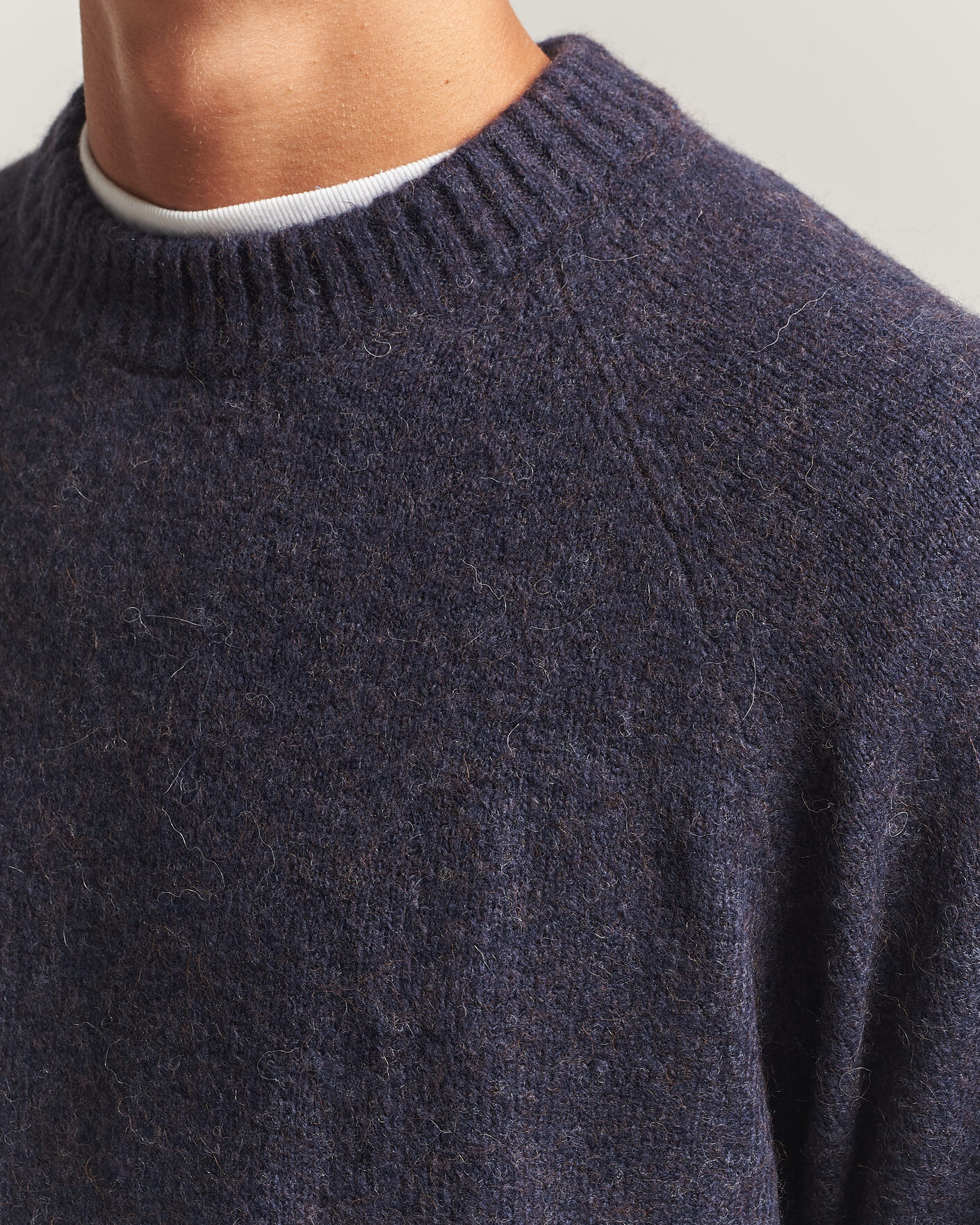Mies | Puserot | LES DEUX | Soft Roundneck Knit Dark Navy