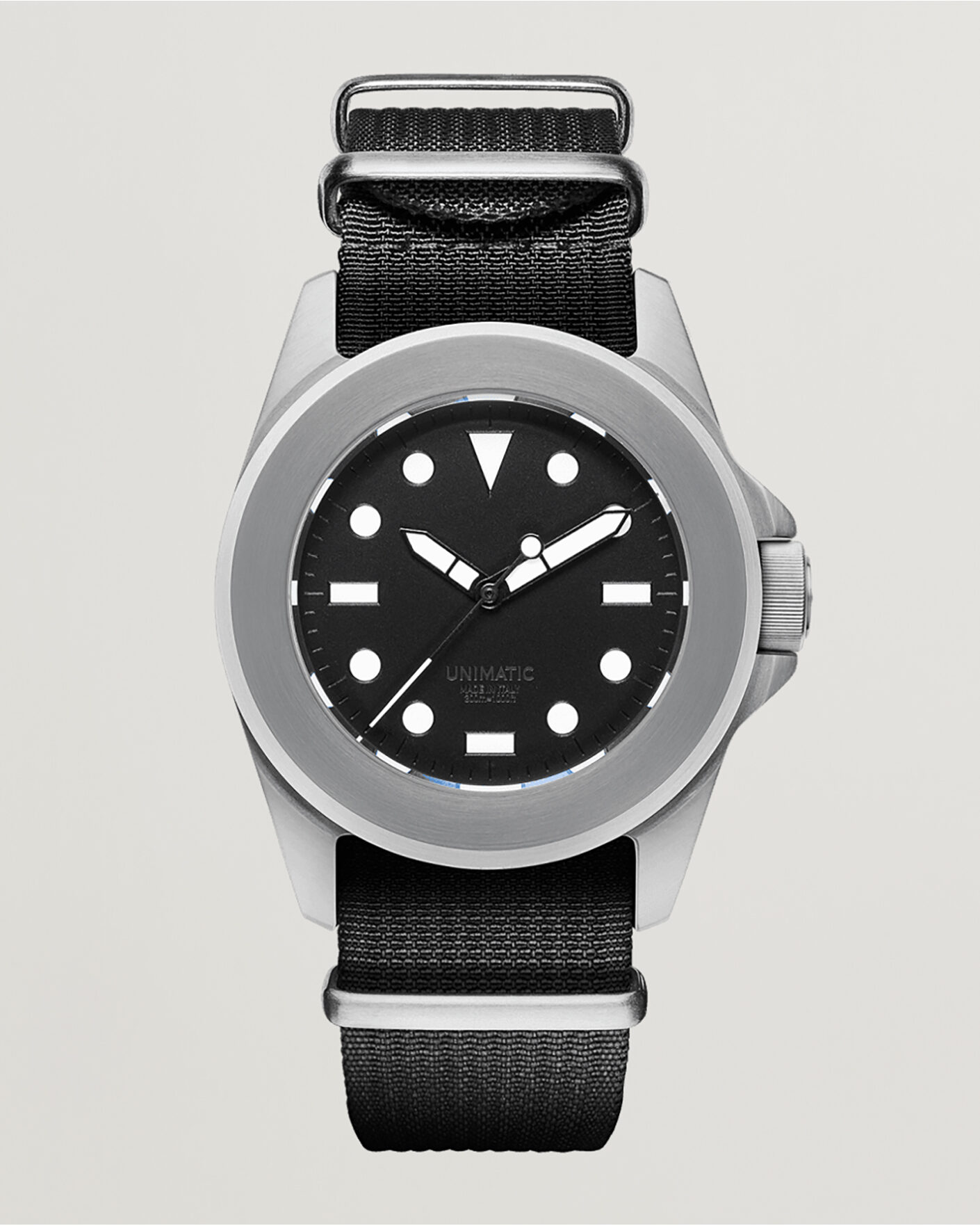 Mies | UNIMATIC Modello Quattro Limited Military Watch Black | UNIMATIC | Modello Quattro Limited Military Watch Black