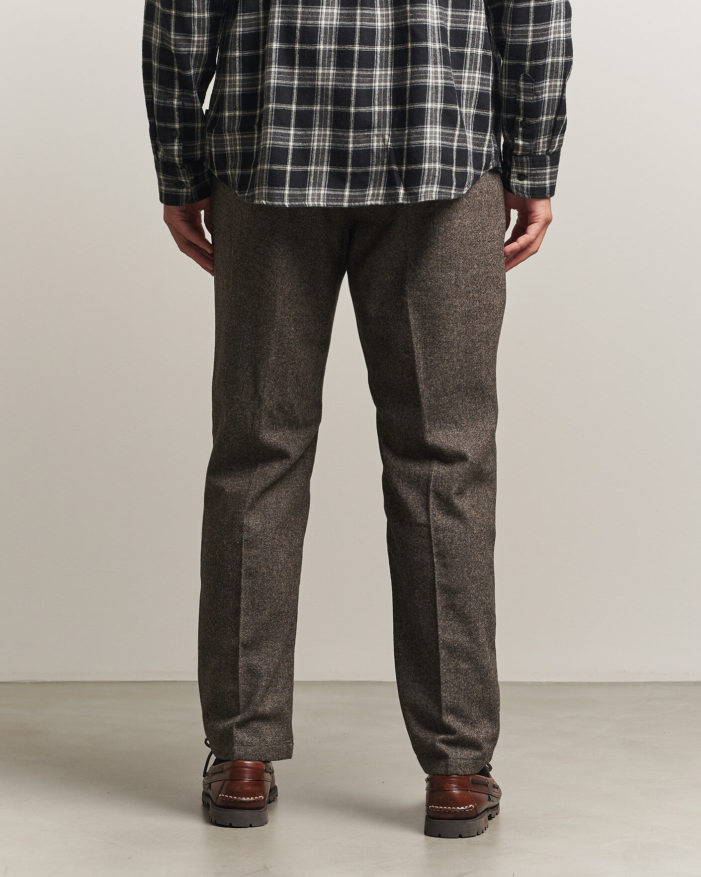 Mies | Housut | LES DEUX | Wool Melange Reg Suit Pants Caribou