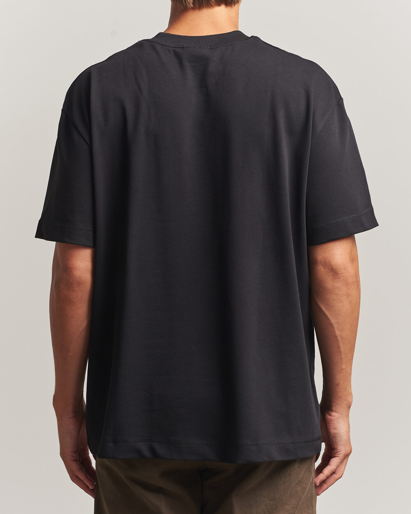Mies | T-paidat | LES DEUX | Heavyweight T-Shirt Black
