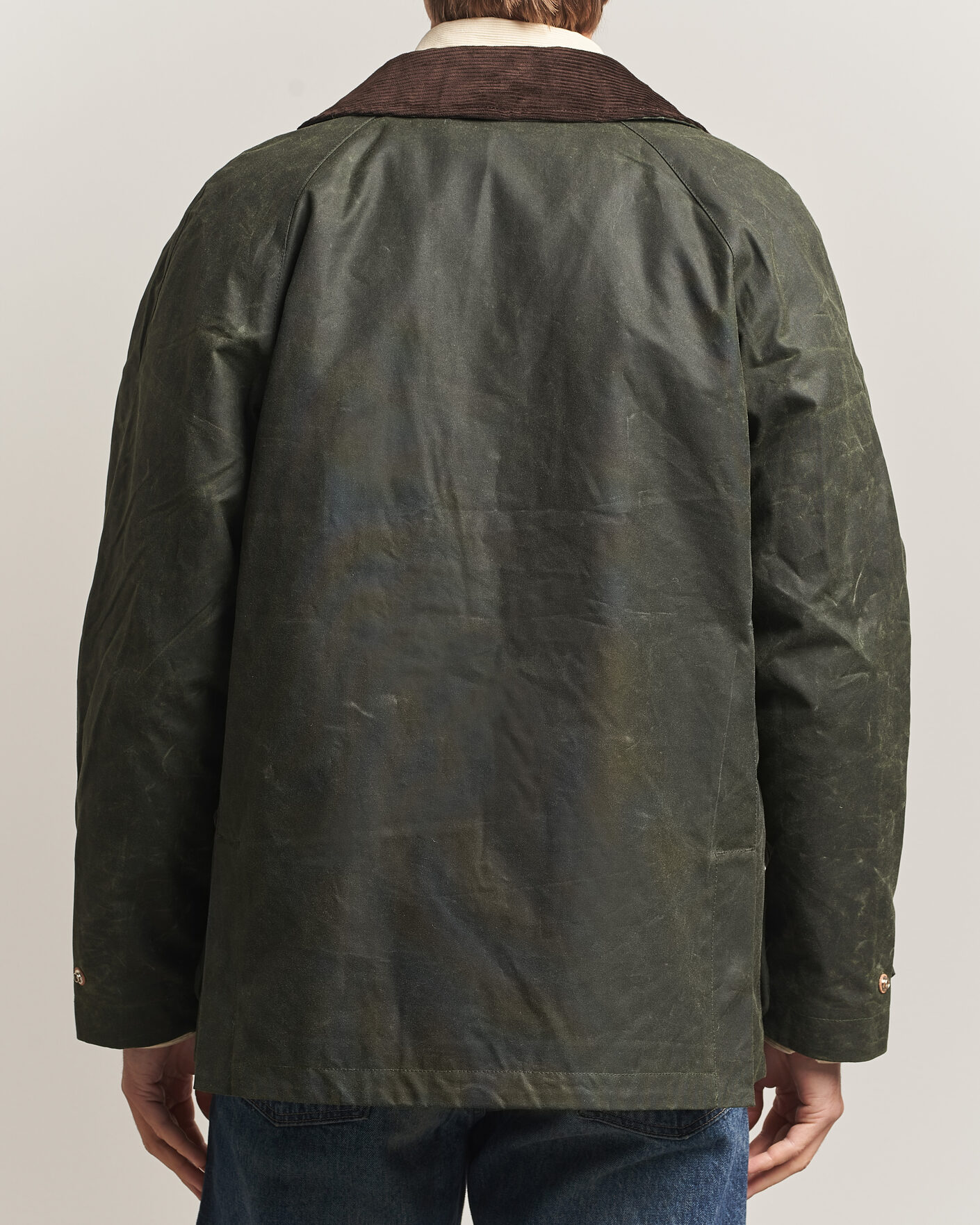 Mies | Takit | Manifattura Ceccarelli | Rain Caban Wax Cloth Dark Green