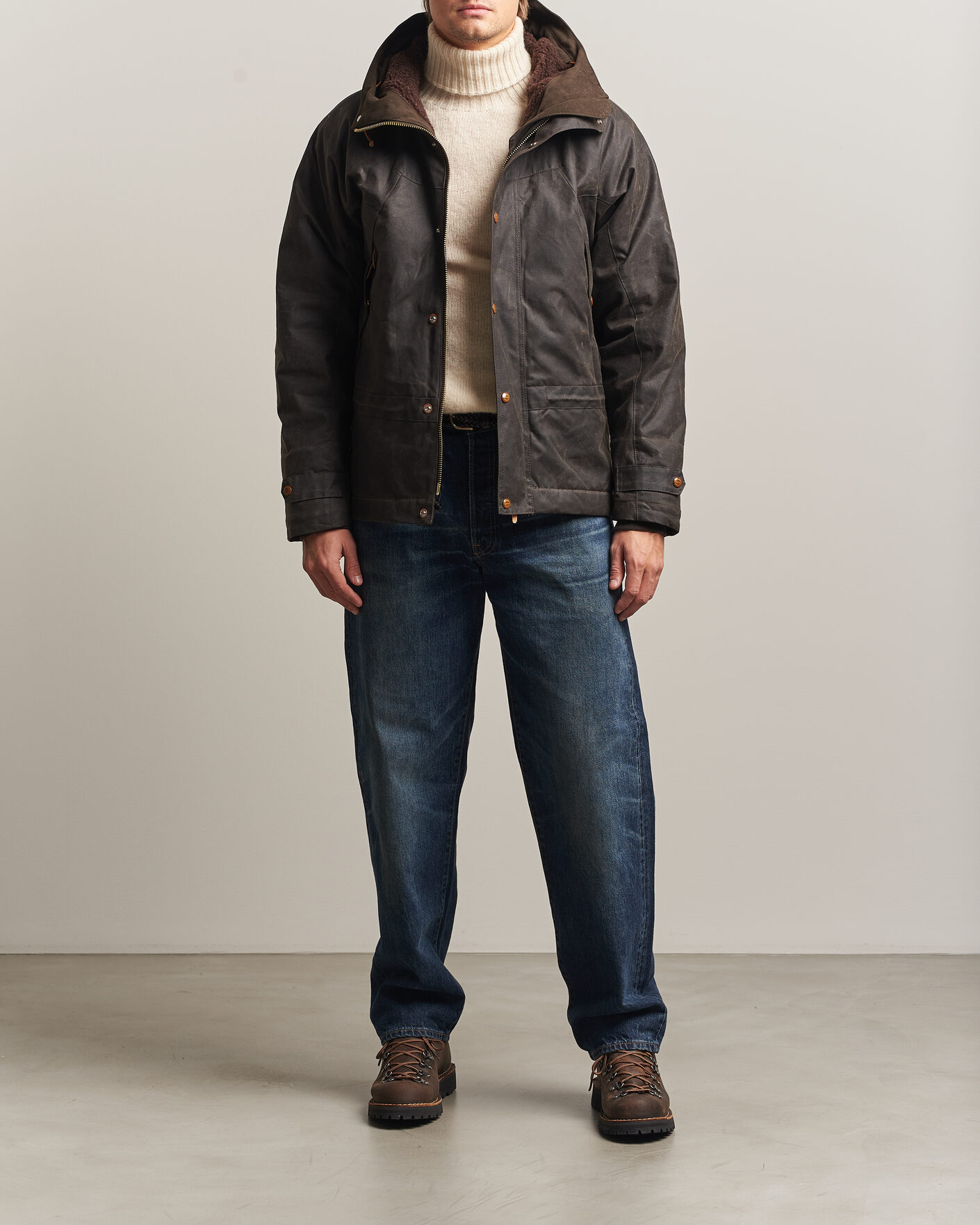 Mies | Takit | Manifattura Ceccarelli | Mountain Jacket Chocolate