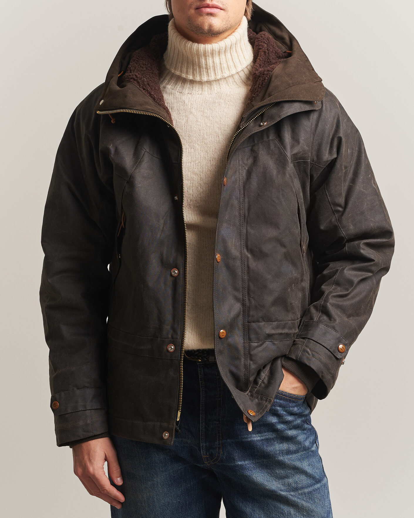 Mies | Takit | Manifattura Ceccarelli | Mountain Jacket Chocolate