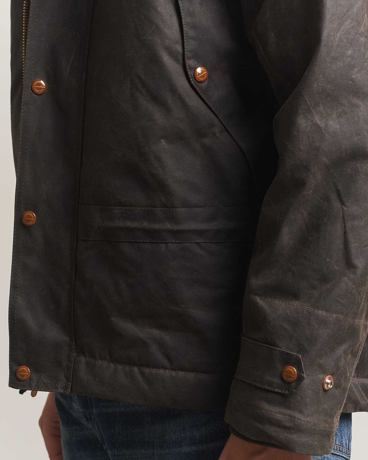 Mies | Takit | Manifattura Ceccarelli | Mountain Jacket Chocolate