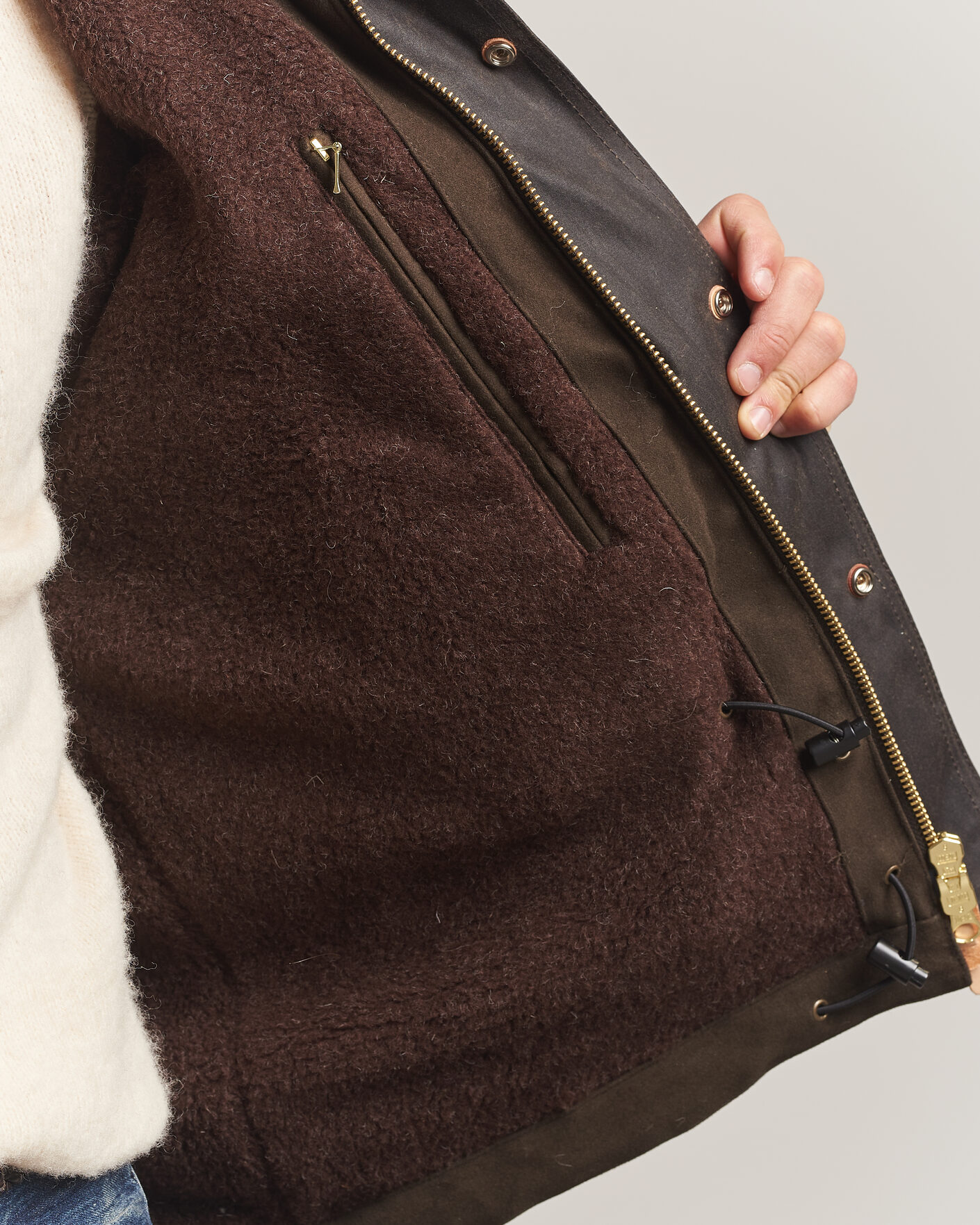 Mies | Takit | Manifattura Ceccarelli | Mountain Jacket Chocolate