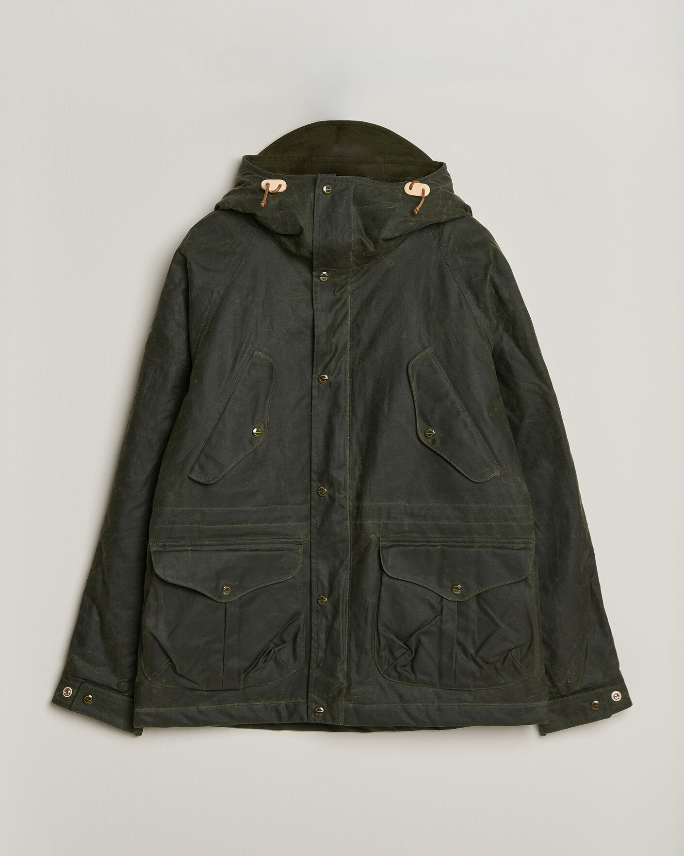 Mies | Takit | Manifattura Ceccarelli | New Fisherman Parka Dark Green
