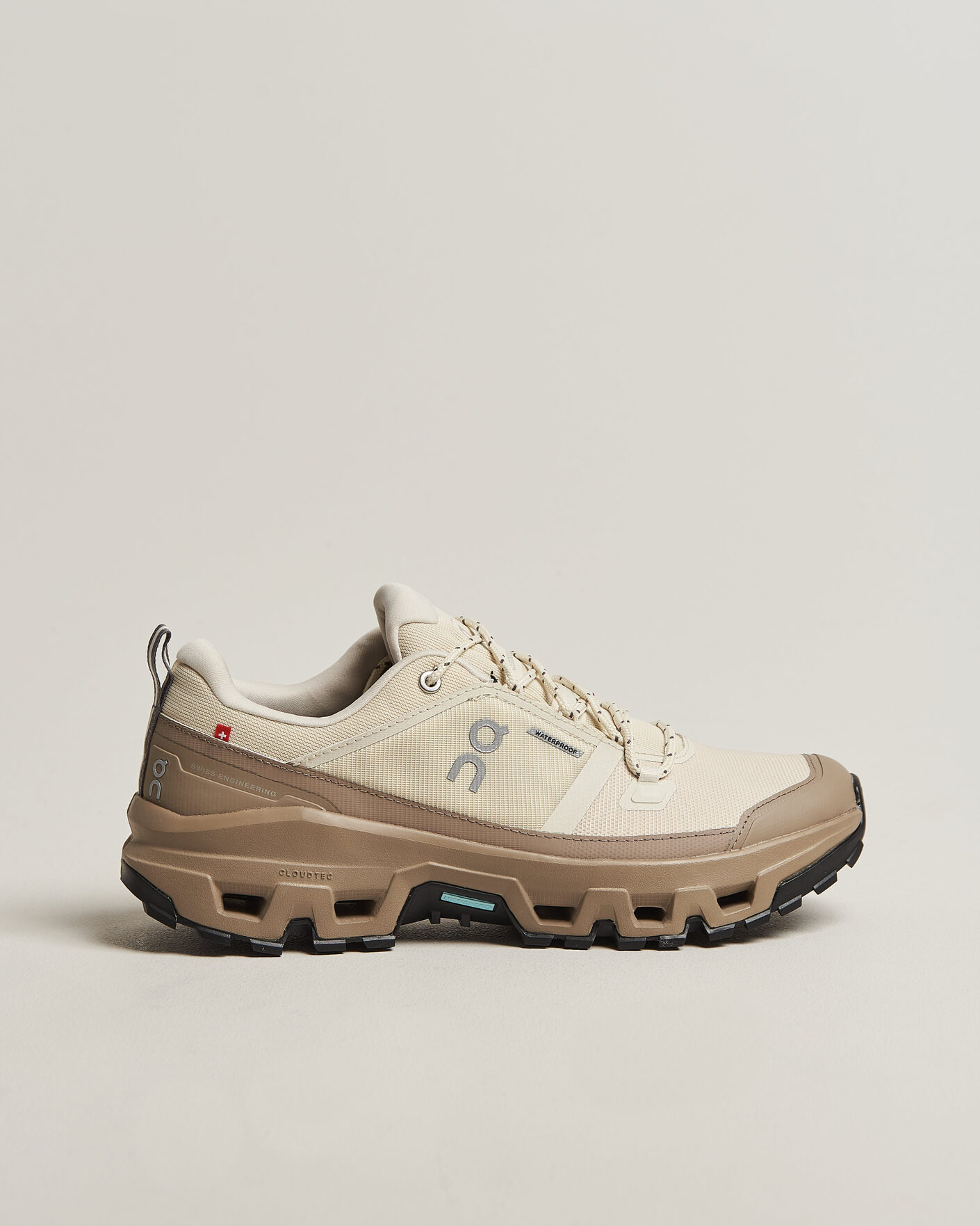 Mies | Maastojuoksukengät | On | Cloudrock Low Waterproof Grain/Soba