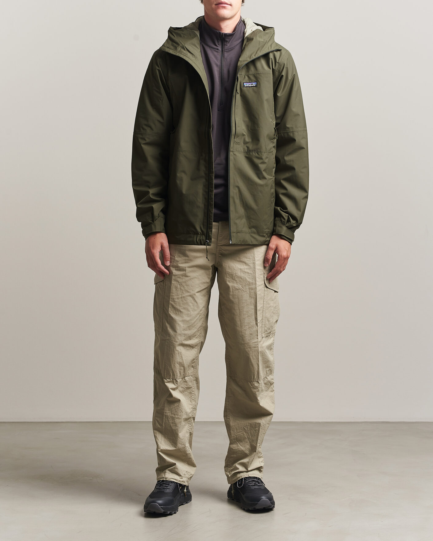 Mies | Takit | Patagonia | Insulated Boulder Fork Rain Jacket Basin Green