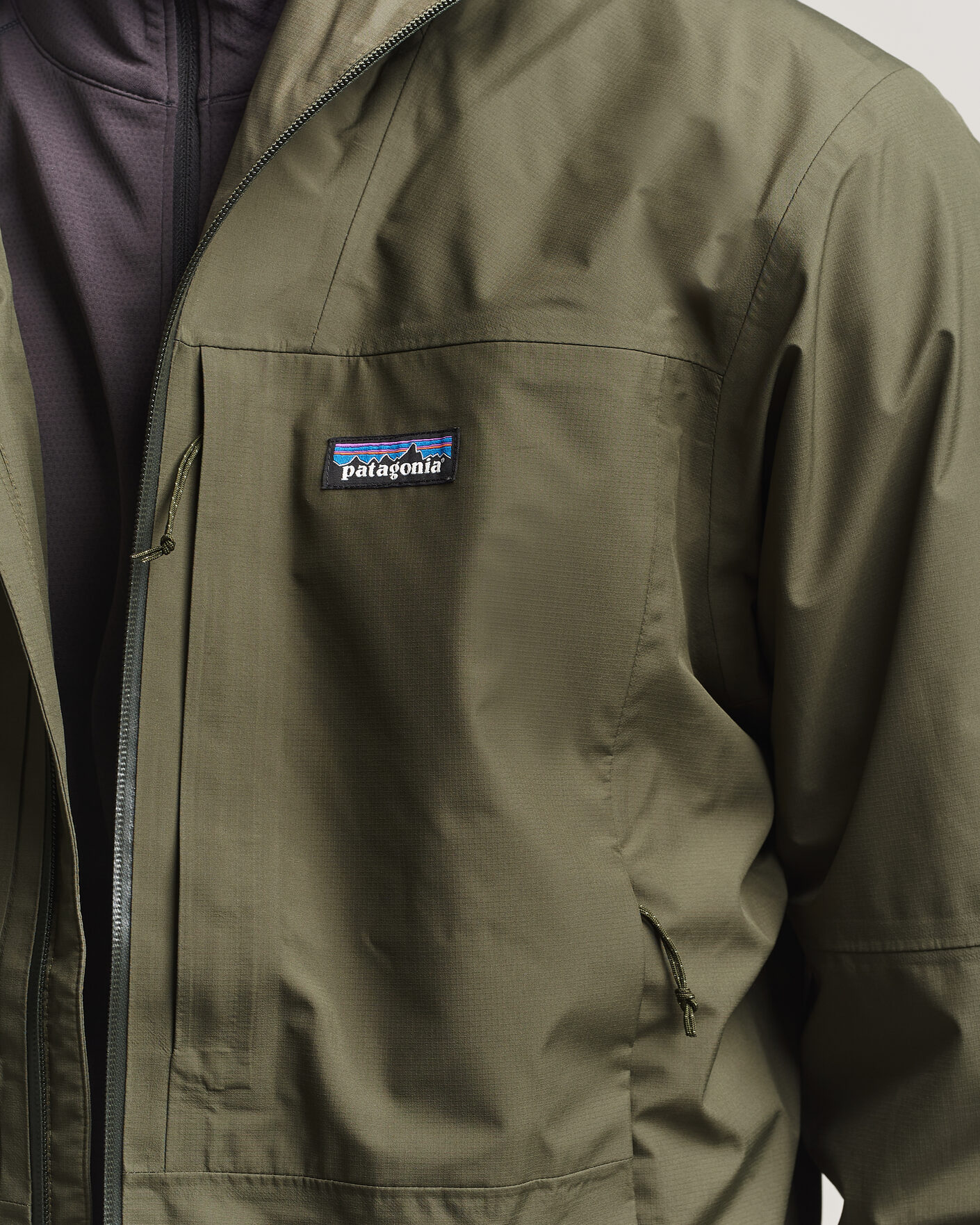 Mies | Takit | Patagonia | Insulated Boulder Fork Rain Jacket Basin Green