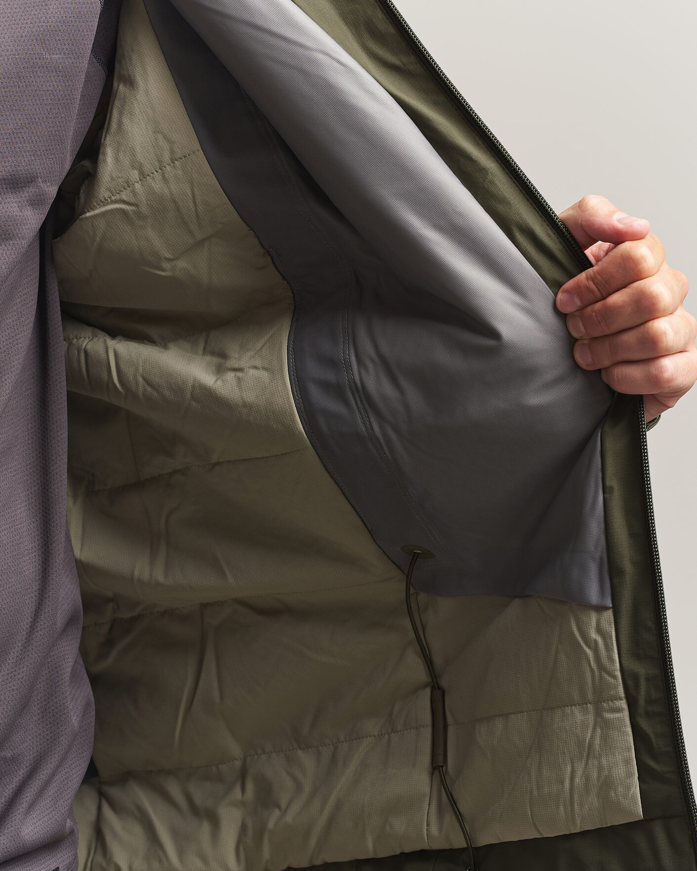 Mies | Takit | Patagonia | Insulated Boulder Fork Rain Jacket Basin Green