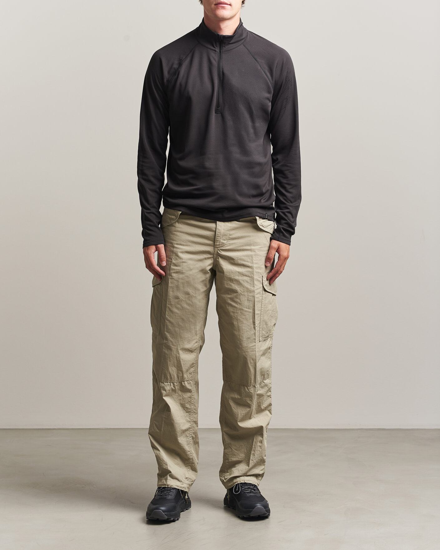 Mies | Puserot | Patagonia | Cap Midweight Zip Neck Ink Black