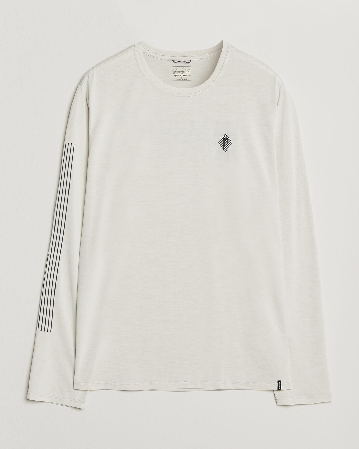 Mies | T-paidat | Patagonia | Long Sleeve Cap Cool Shirt Dyno White