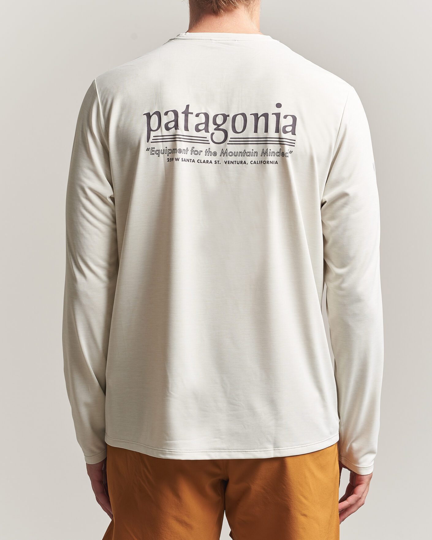 Mies | T-paidat | Patagonia | Long Sleeve Cap Cool Shirt Dyno White