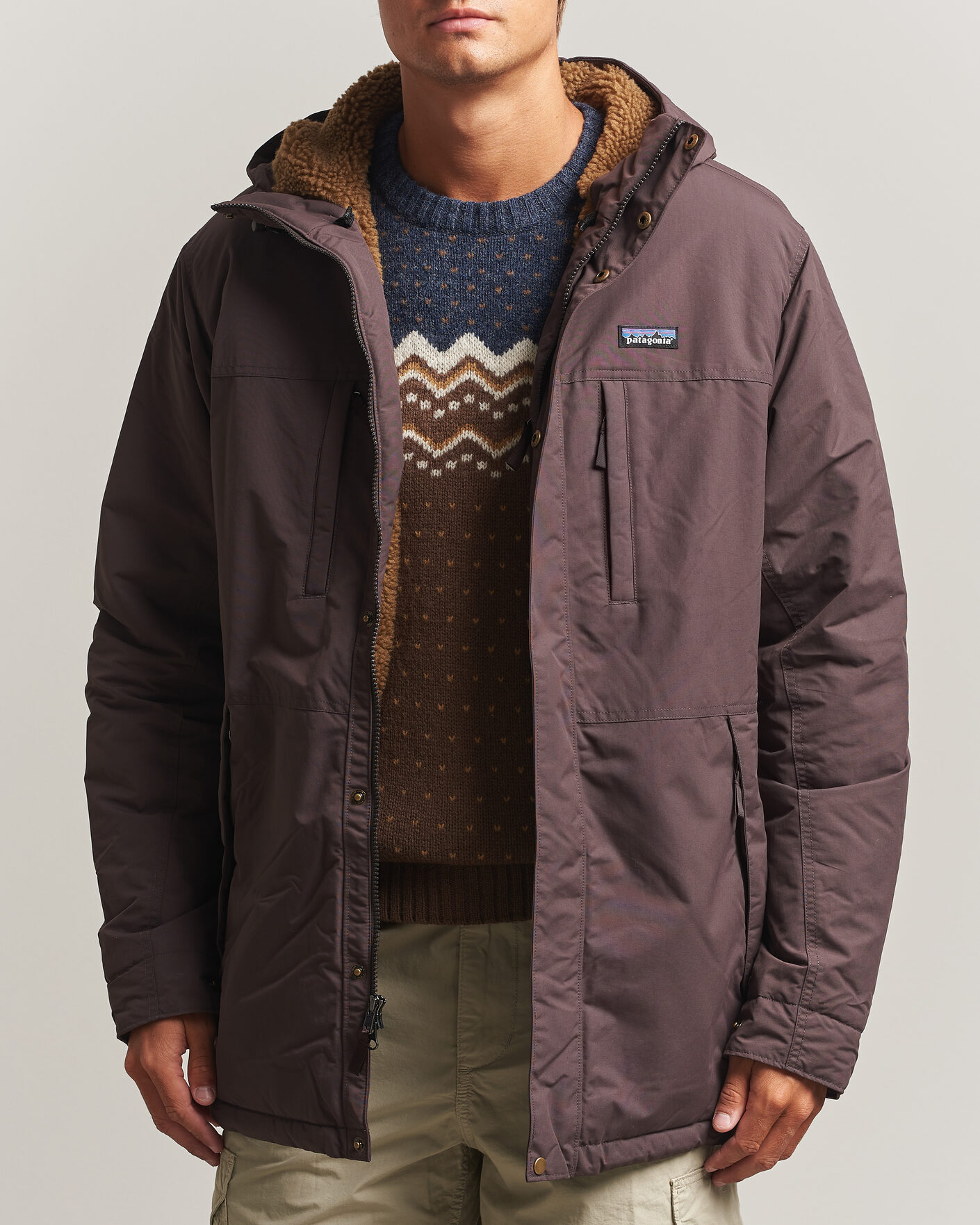 Mies | Takit | Patagonia | Isthmus Parka Den Brown