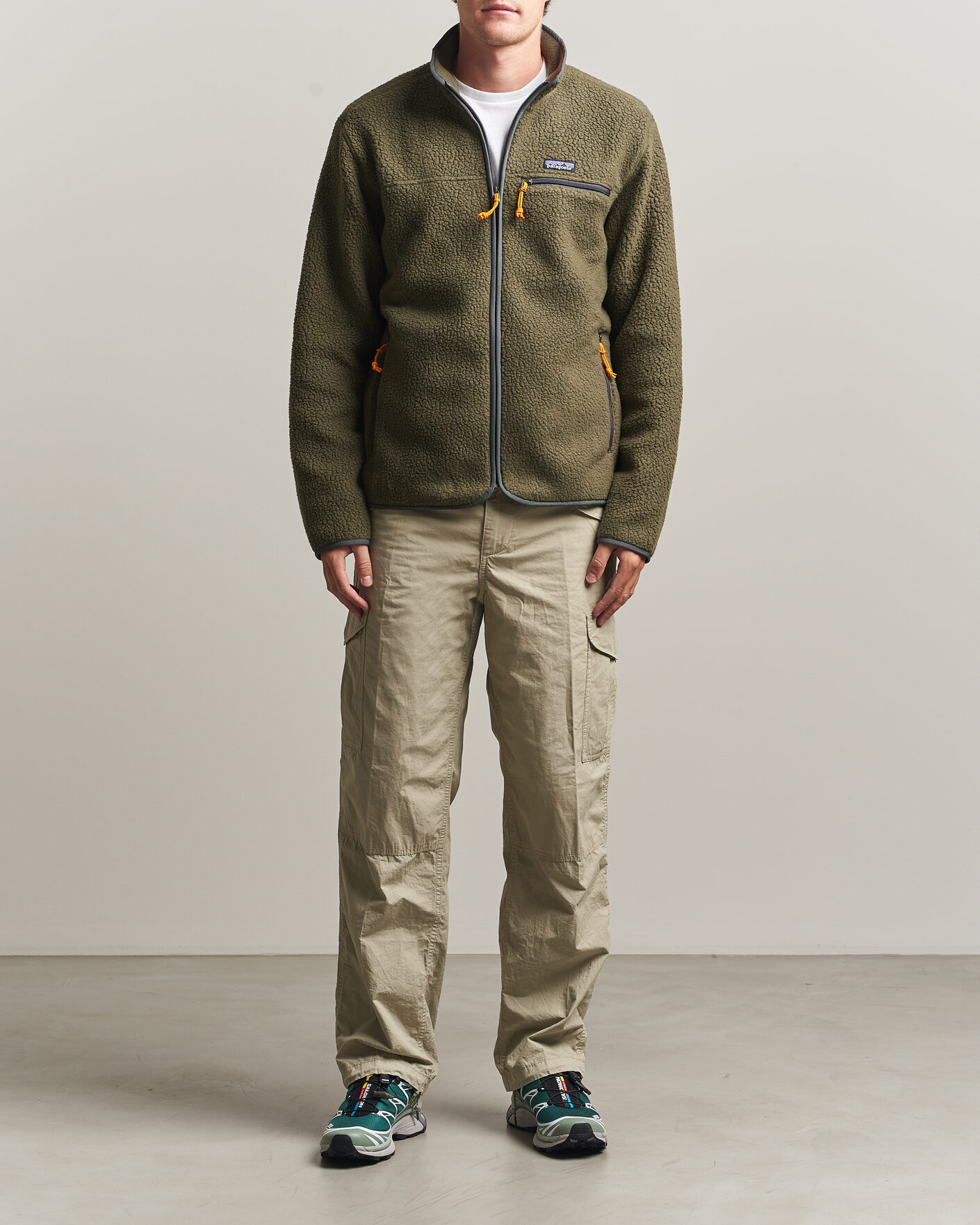 Mies | Puserot | Patagonia | Retro Pile Jacket Basin Green