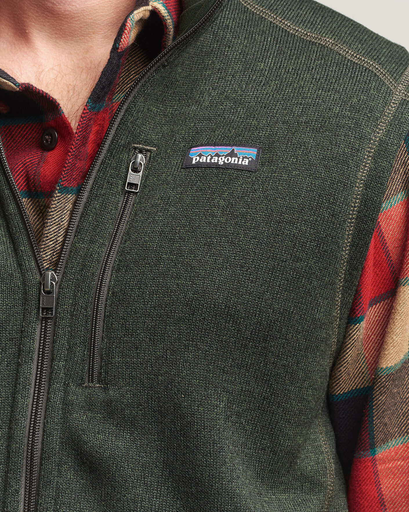 Mies | Ulkoliivit | Patagonia | Better Sweater Vest Old Growth Green