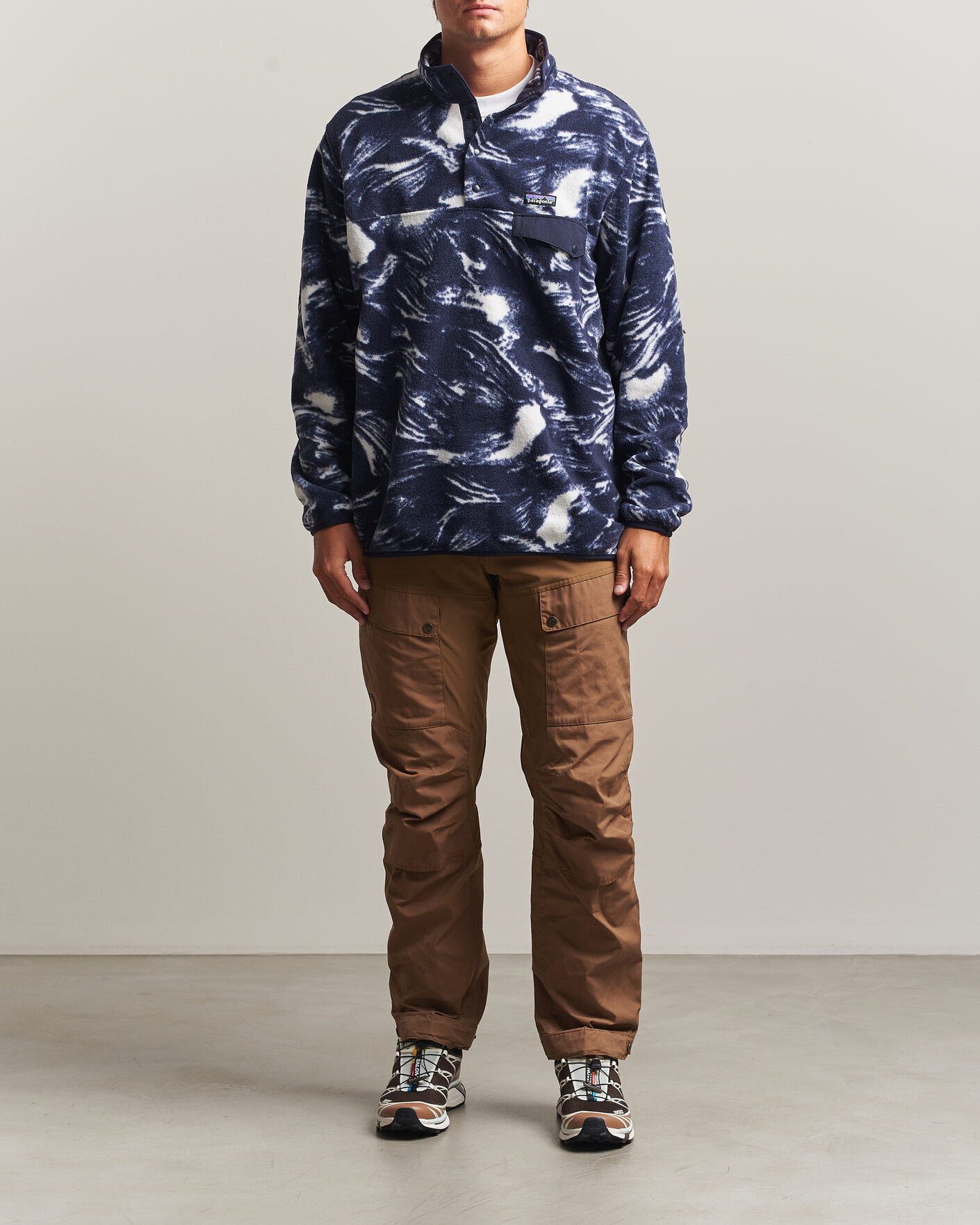Mies | Puserot | Patagonia | Synch Snap T Half Zip Fleece Polar Breeze