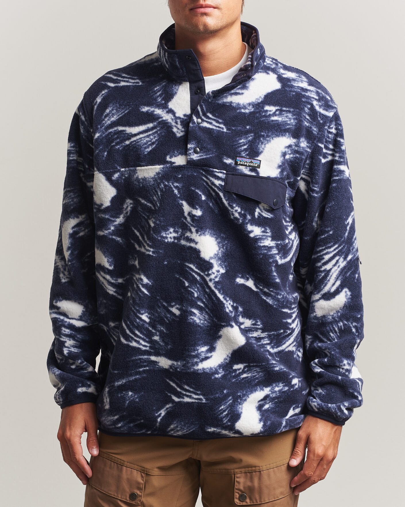 Mies | Puserot | Patagonia | Synch Snap T Half Zip Fleece Polar Breeze