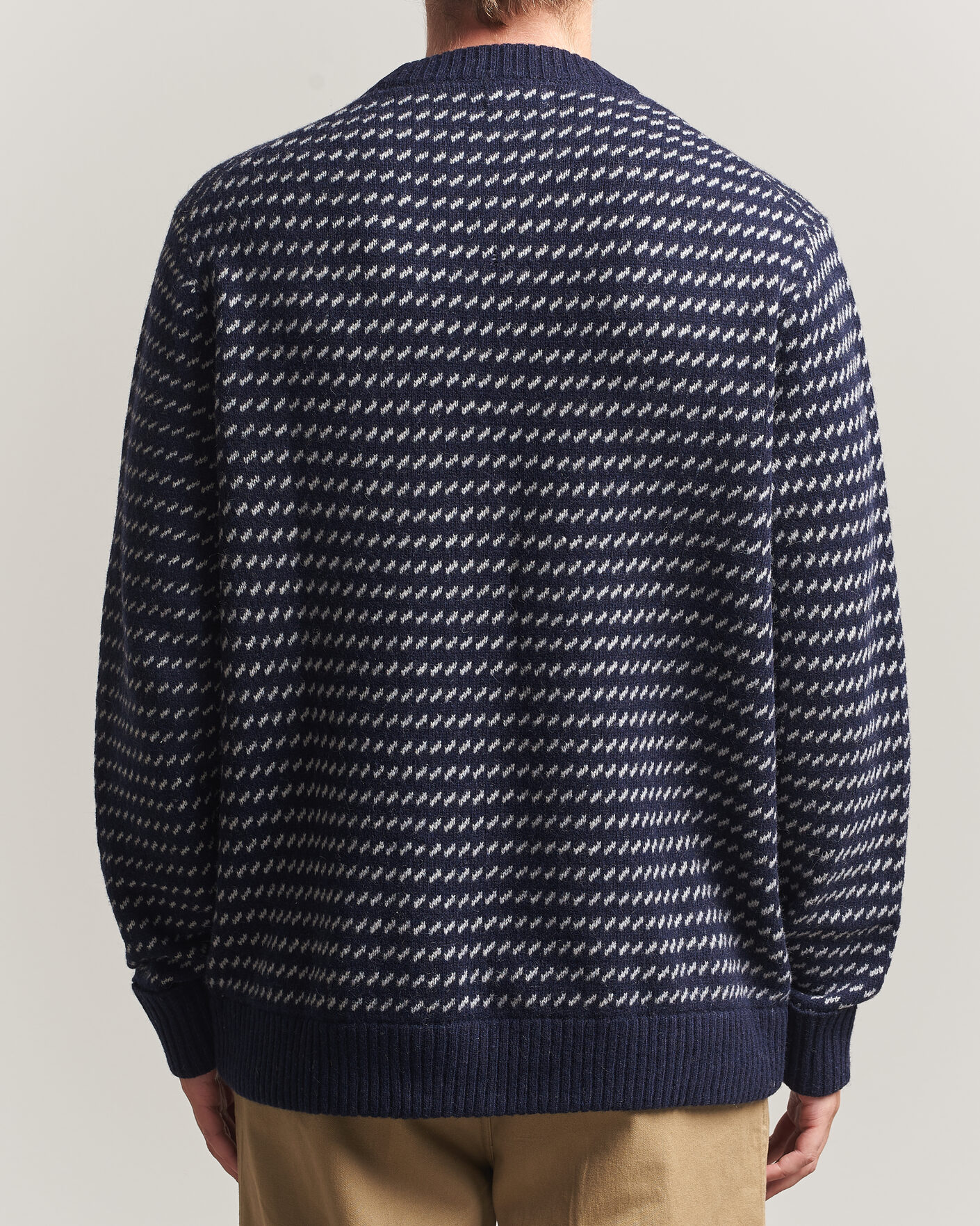 Mies | Puserot | Patagonia | Recycled Wool Blend Sweater Classic Navy