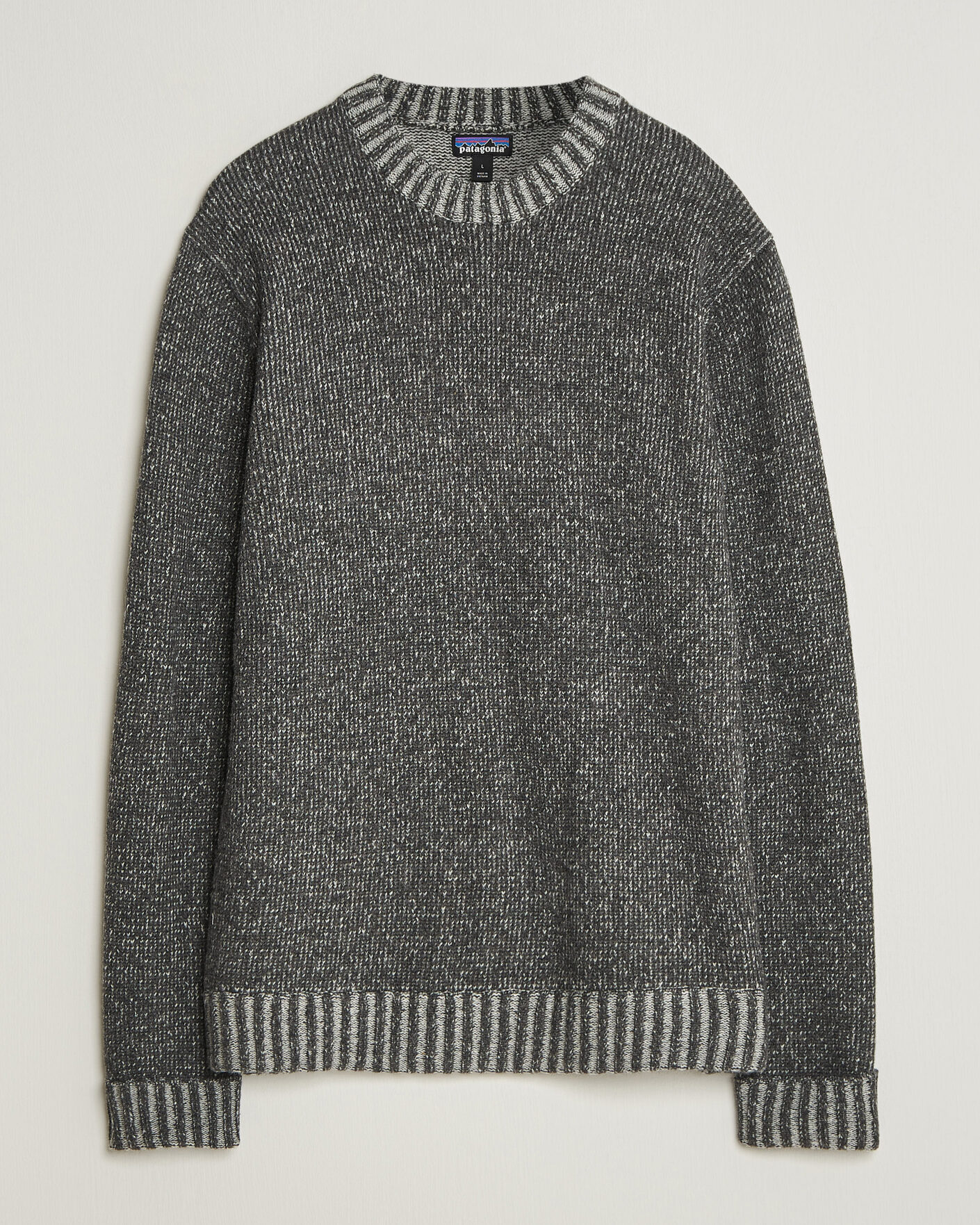 Mies | Puserot | Patagonia | Recycled Wool Blend Sweater Marlie Forge Grey