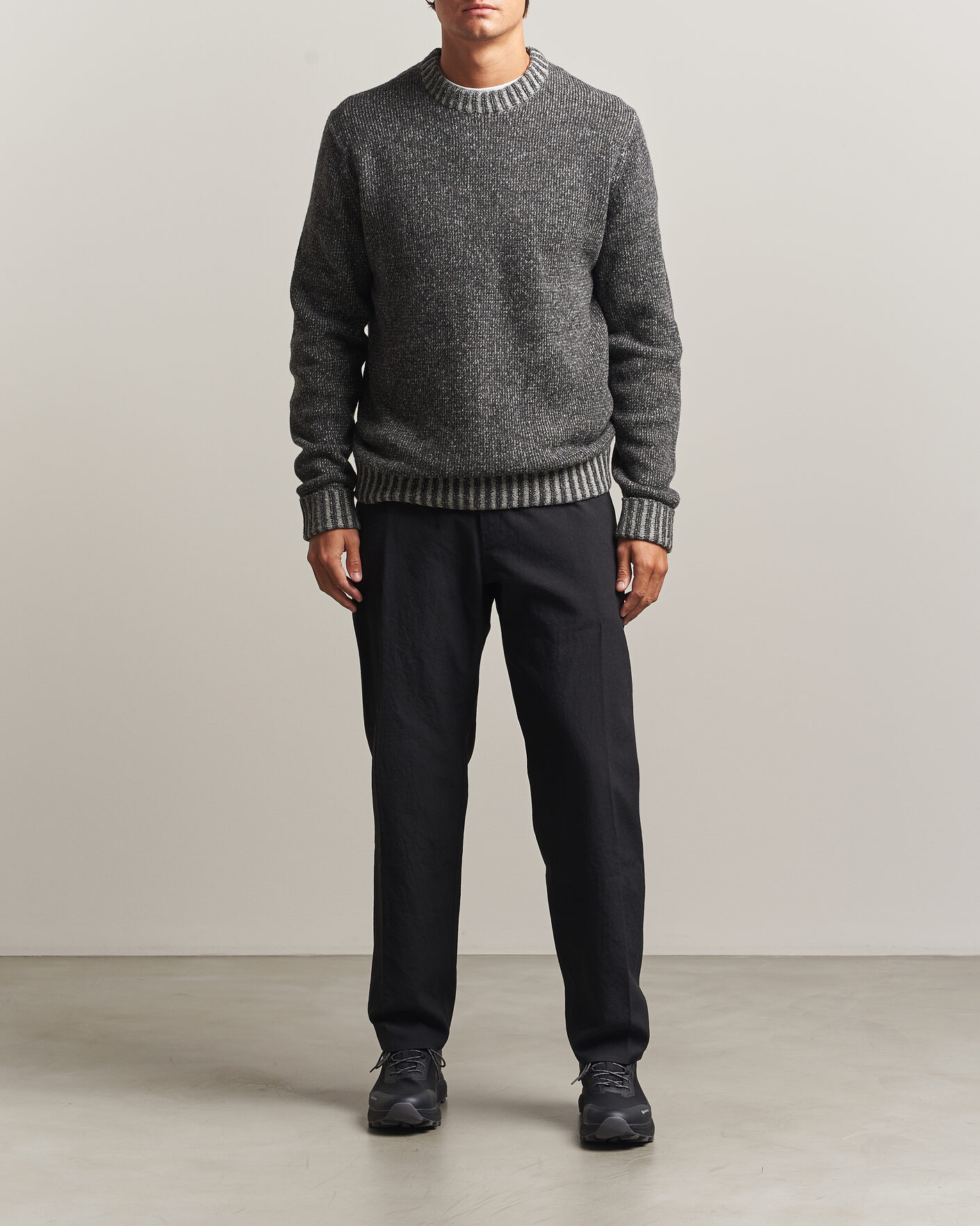 Mies | Puserot | Patagonia | Recycled Wool Blend Sweater Marlie Forge Grey