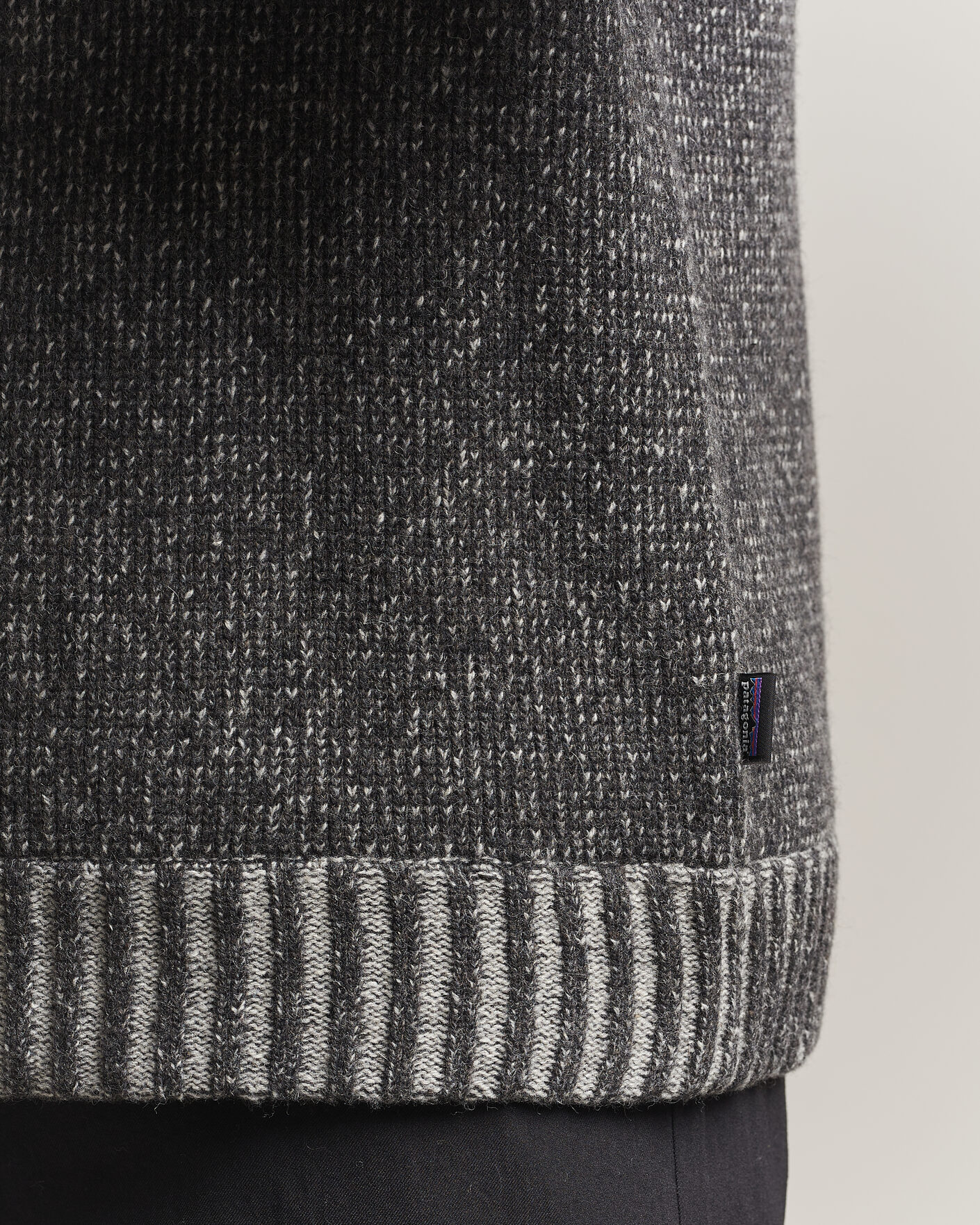 Mies | Puserot | Patagonia | Recycled Wool Blend Sweater Marlie Forge Grey