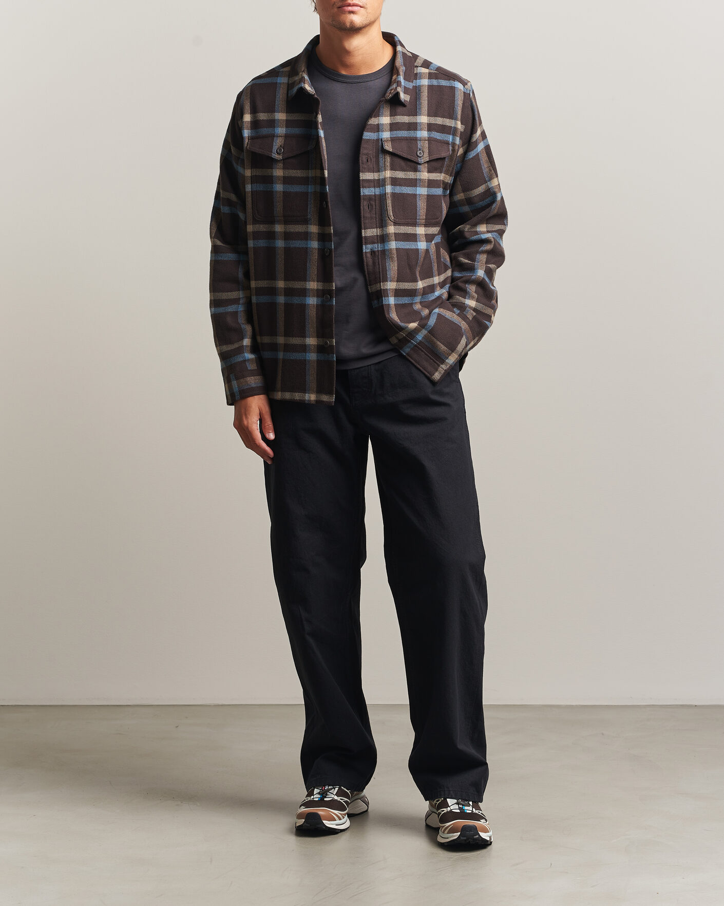 Mies | Kauluspaidat | Patagonia | Fjord Flannel Shirt Den Brown