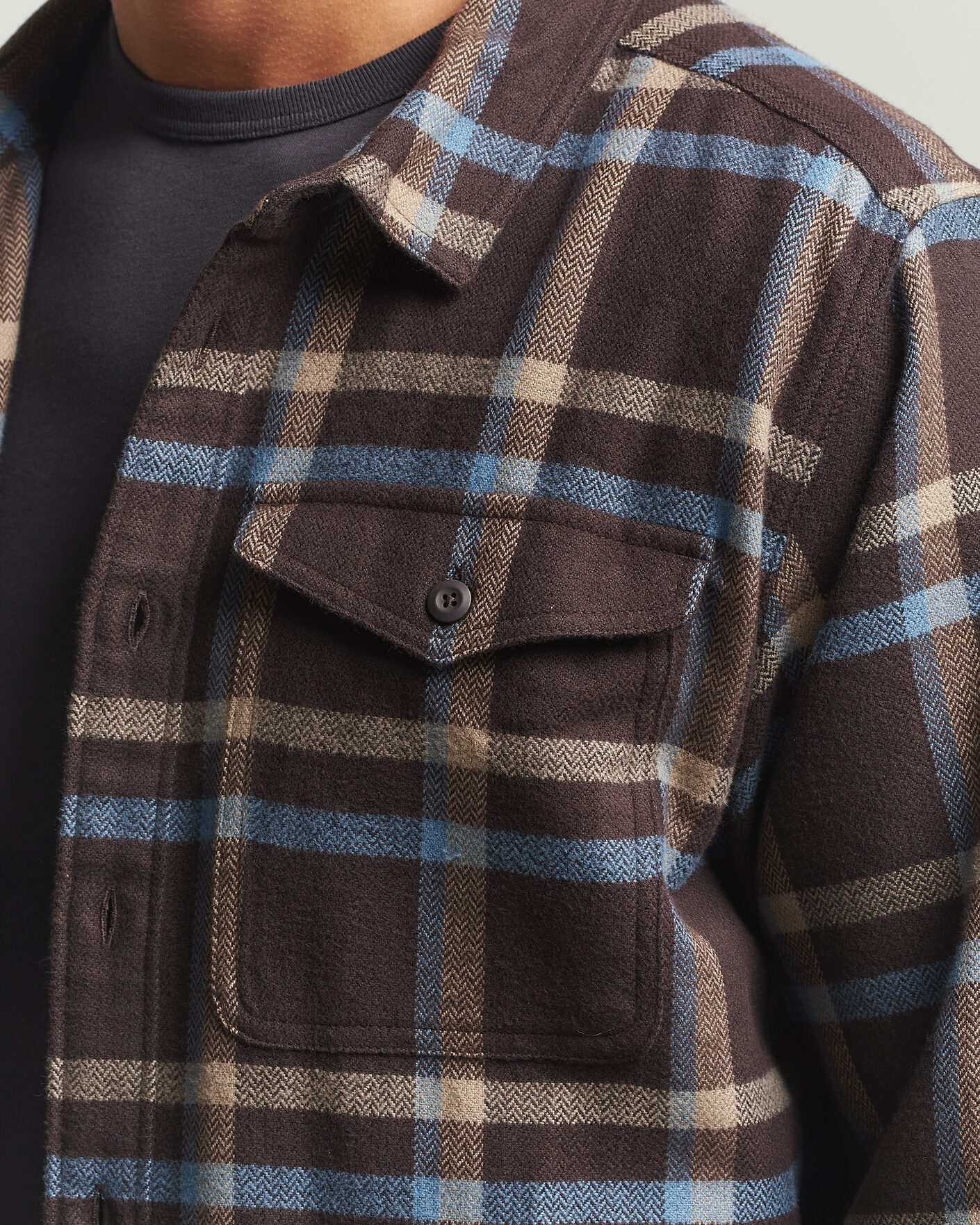 Mies | Kauluspaidat | Patagonia | Fjord Flannel Shirt Den Brown