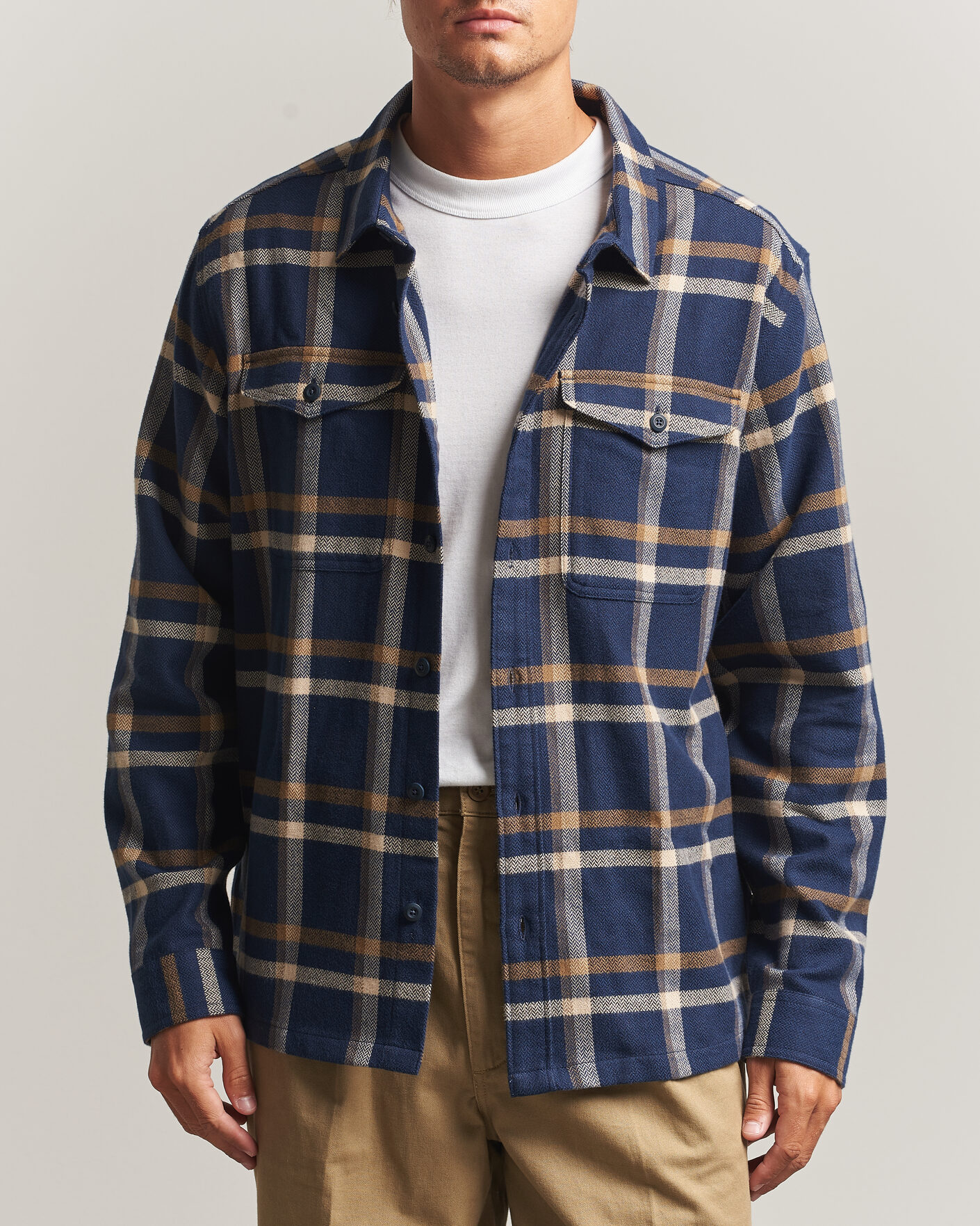Mies | Kauluspaidat | Patagonia | Fjord Flannel Shirt New Navy